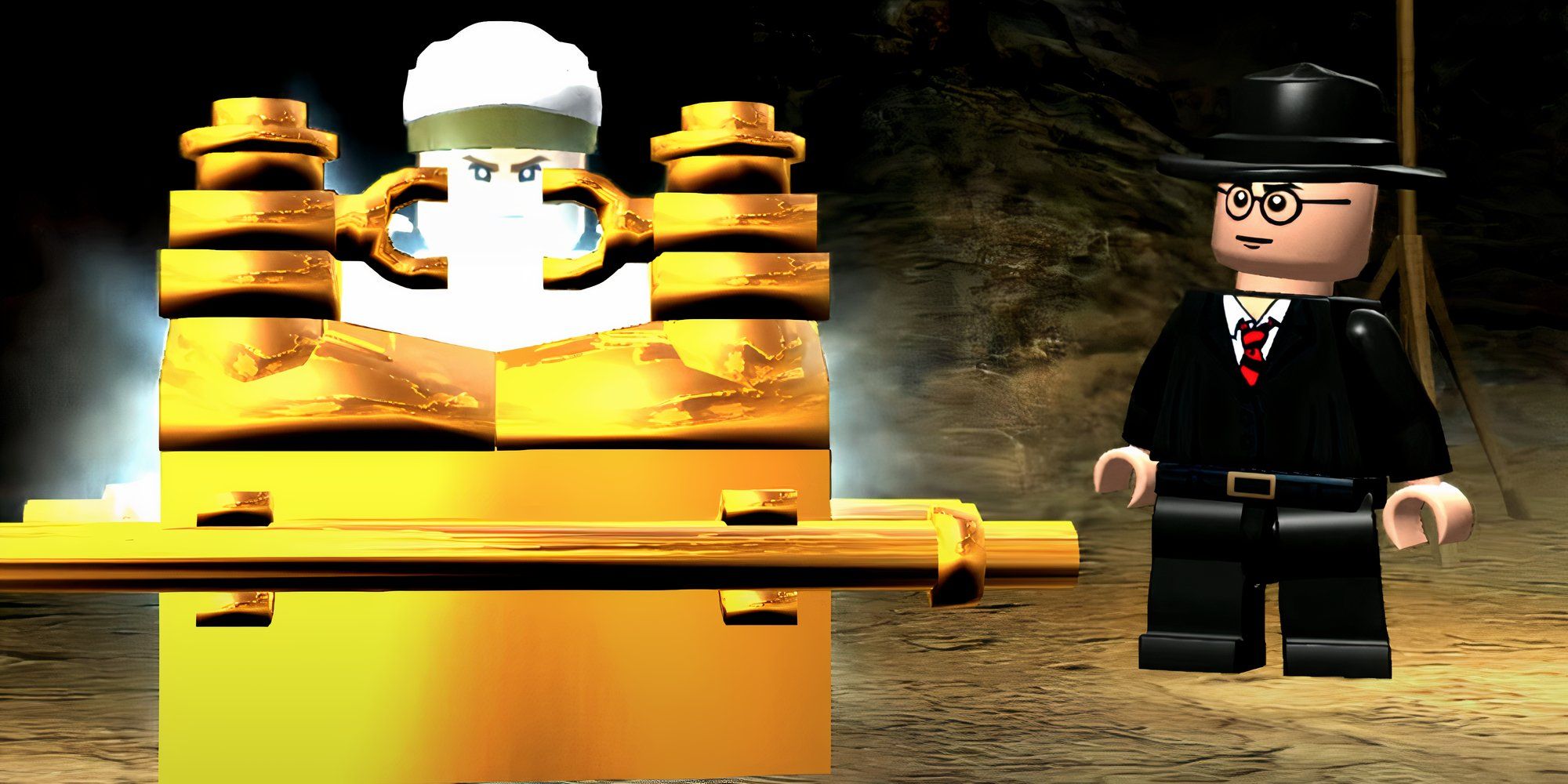 Indiana Jones Lego Ark opening cutscene