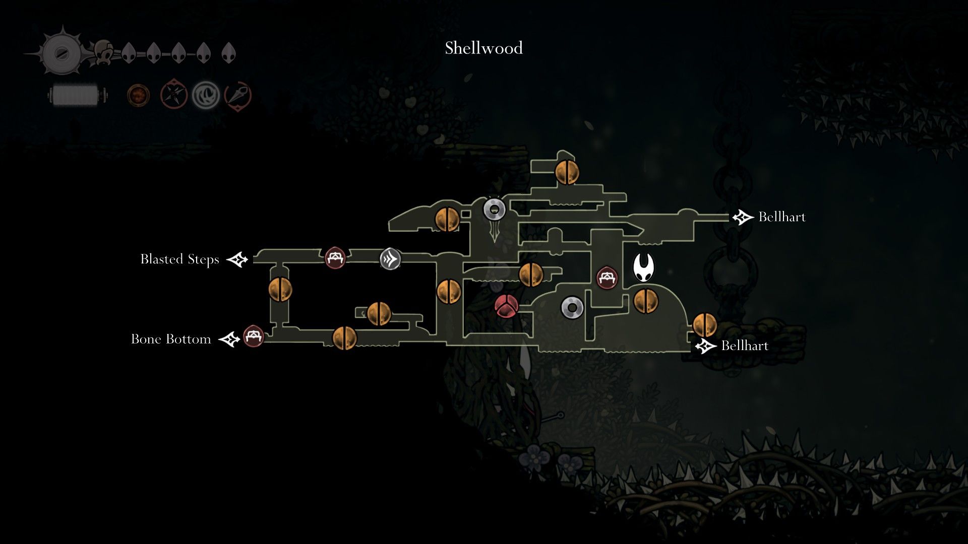 Pollip Heart Guide for Hollow Knight:Silksong