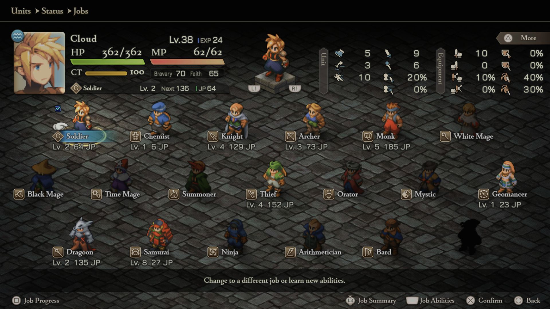 Cloud Recruitment Guide in Final Fantasy Tactics - The Ivalice Chronicles