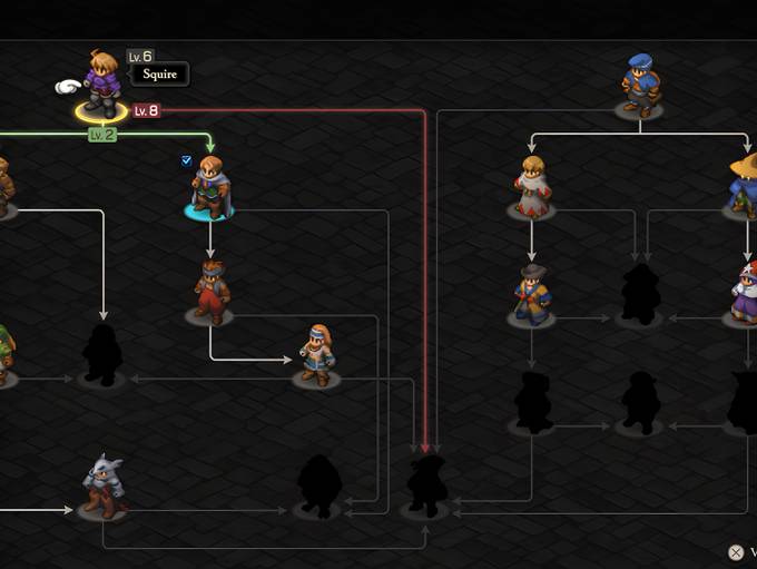 Fft Class Tree Final Fantasy Tactics Fan Upgrades Ramza's Ivalice Chronicles Job Class