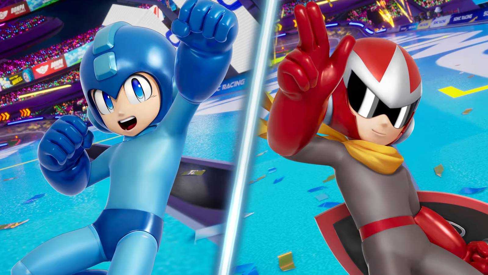 Mega Man Joins Sonic Racing: CrossWorlds as Playable Racer