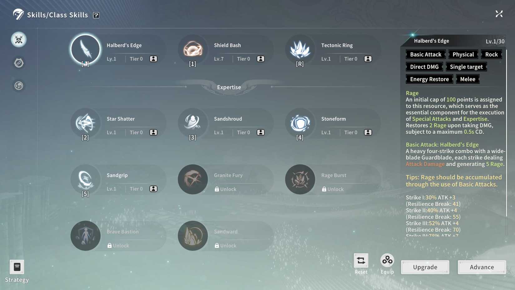 Habilidades de guardián pesado de resonancia estelar de protocolo azul