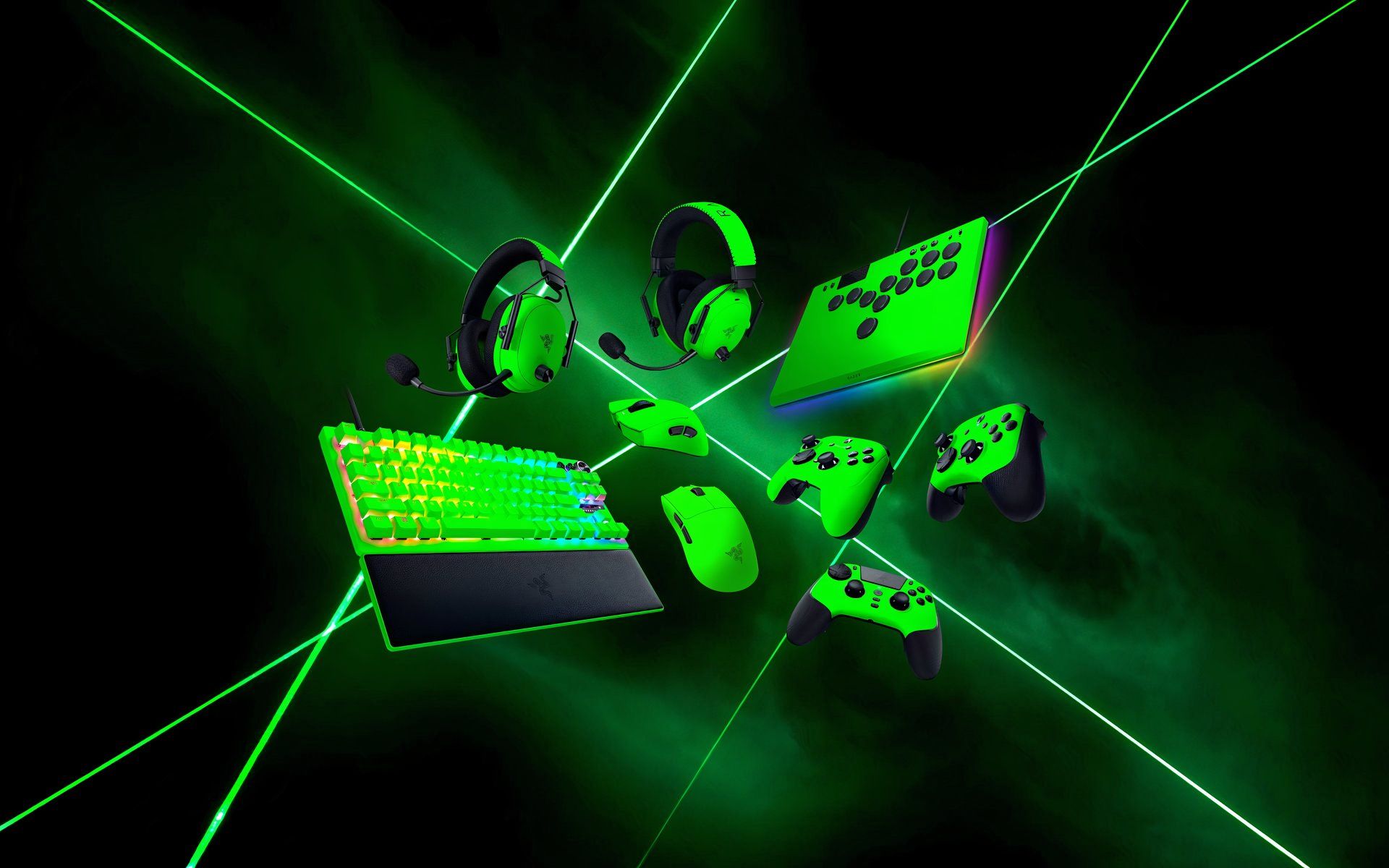 Razer Esports Green Collection: Champion-Approved PC Gaming Gear
