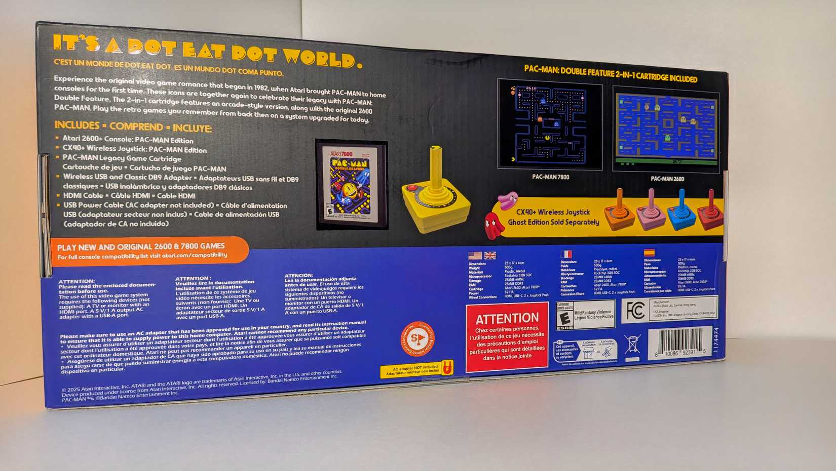 Review: Nostalgia Meets Modern Gaming with Atari 2600+ PAC-MAN Edition