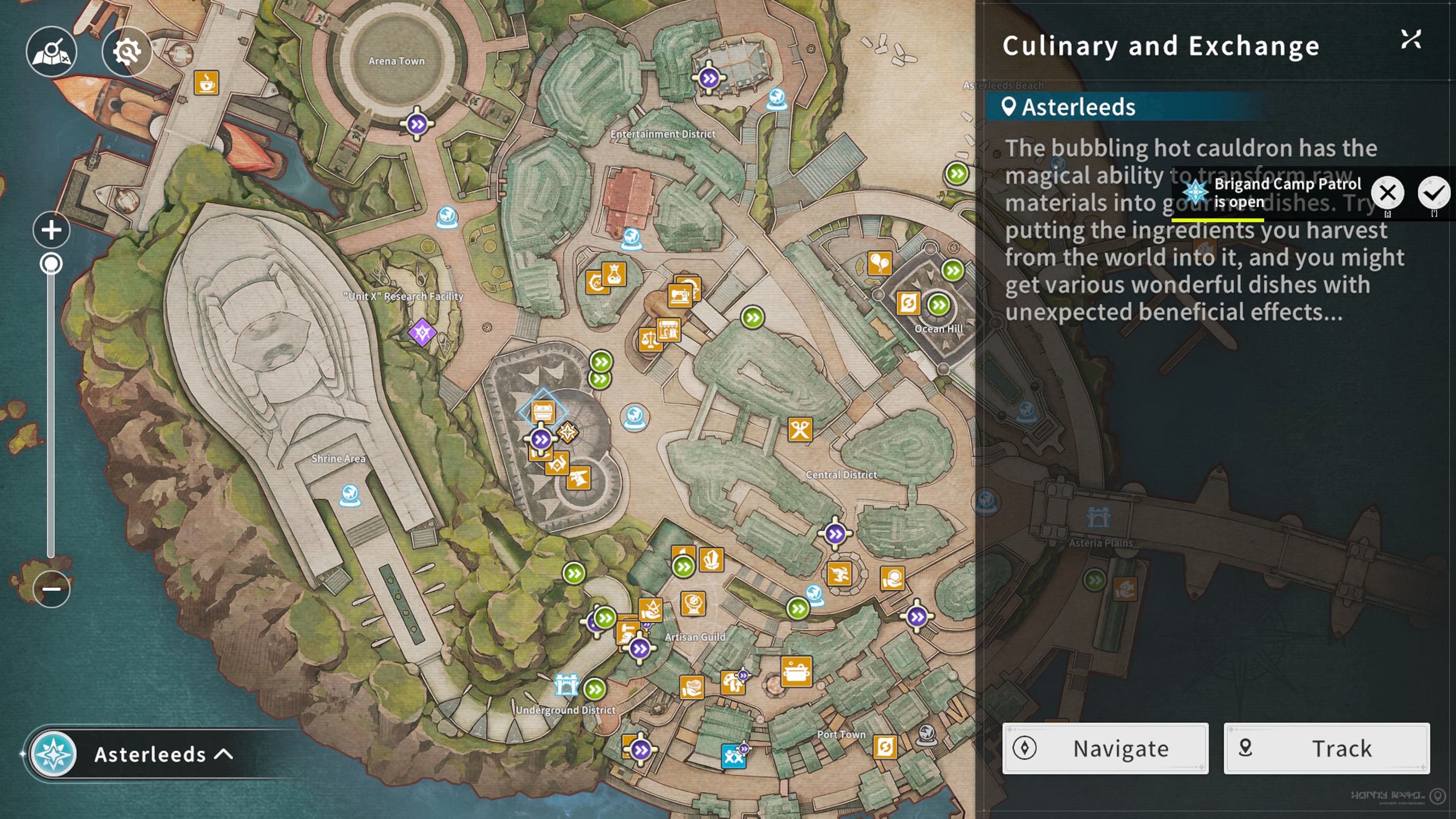 Culinary Life Skill Guide in Blue Protocol: Star Resonance.