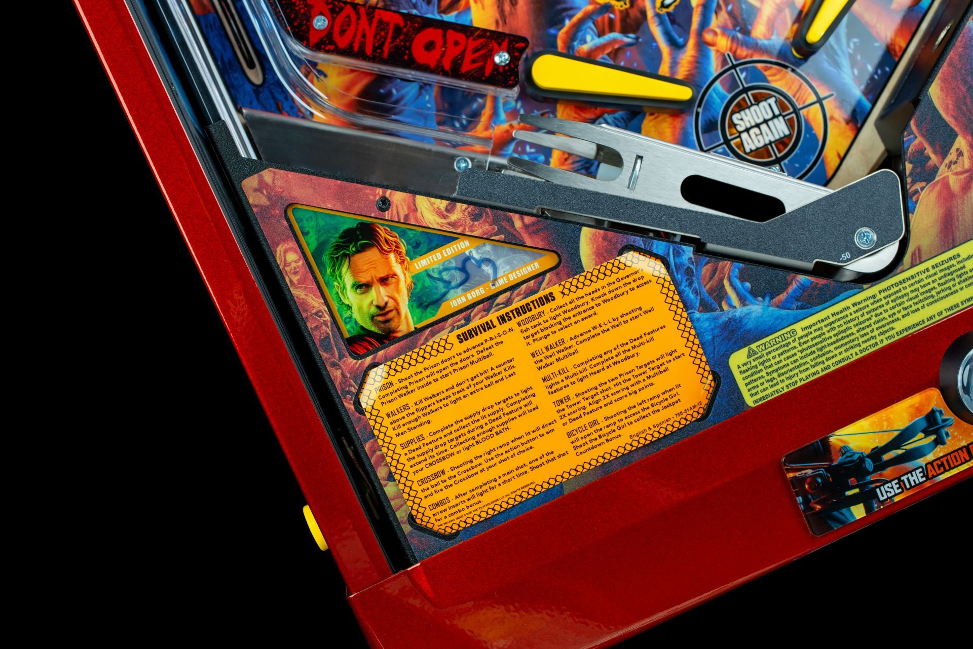 The Walking Dead Pinball Remastered Updates Classic