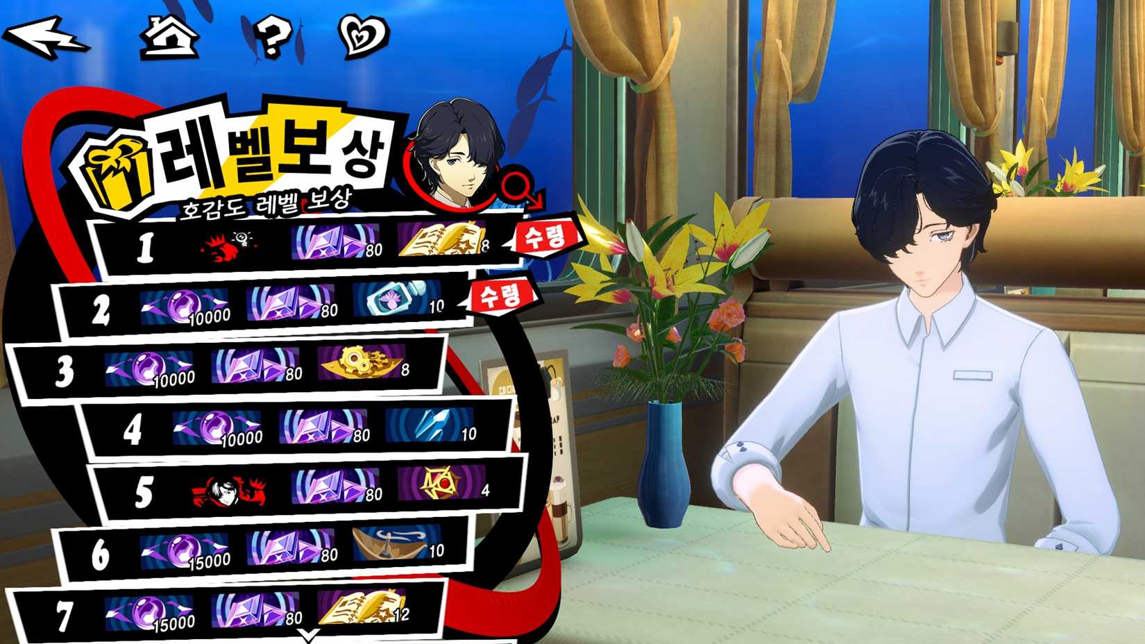Every Masaki Ashiya (Cherish) Synergy Choices, Gifts in Persona 5