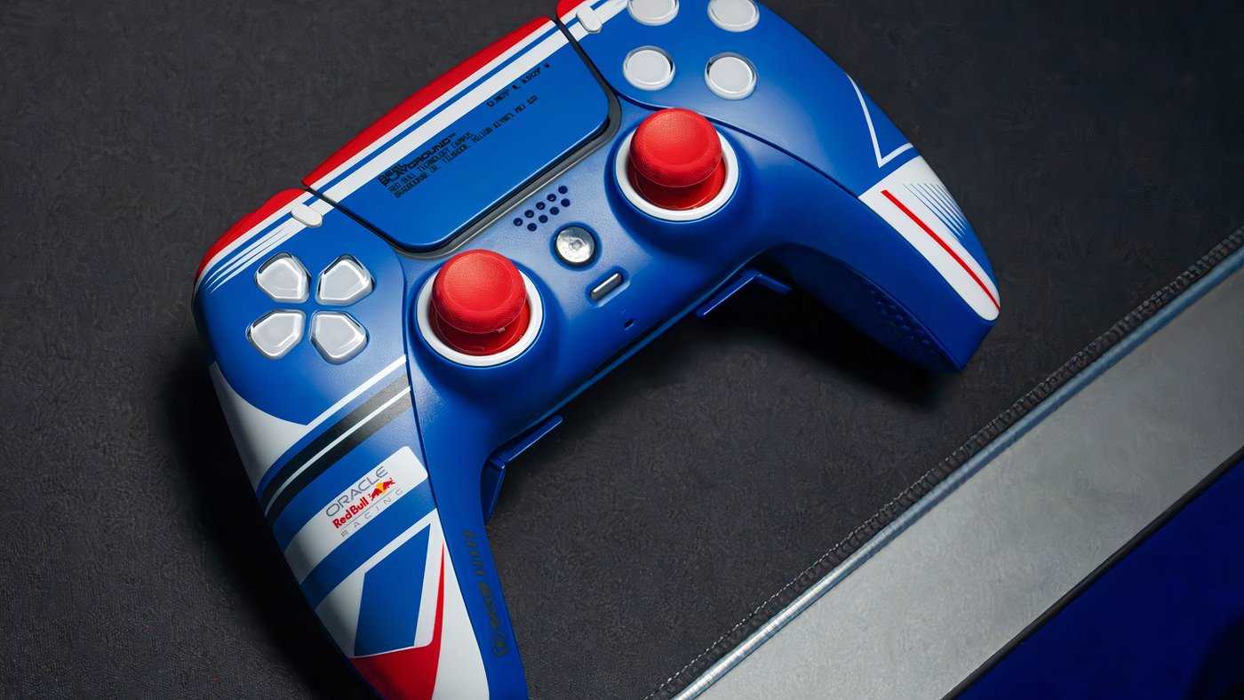 Scuf Racing SCUF Gaming Announces Oracle Red Bull Racing Controller Collaboration