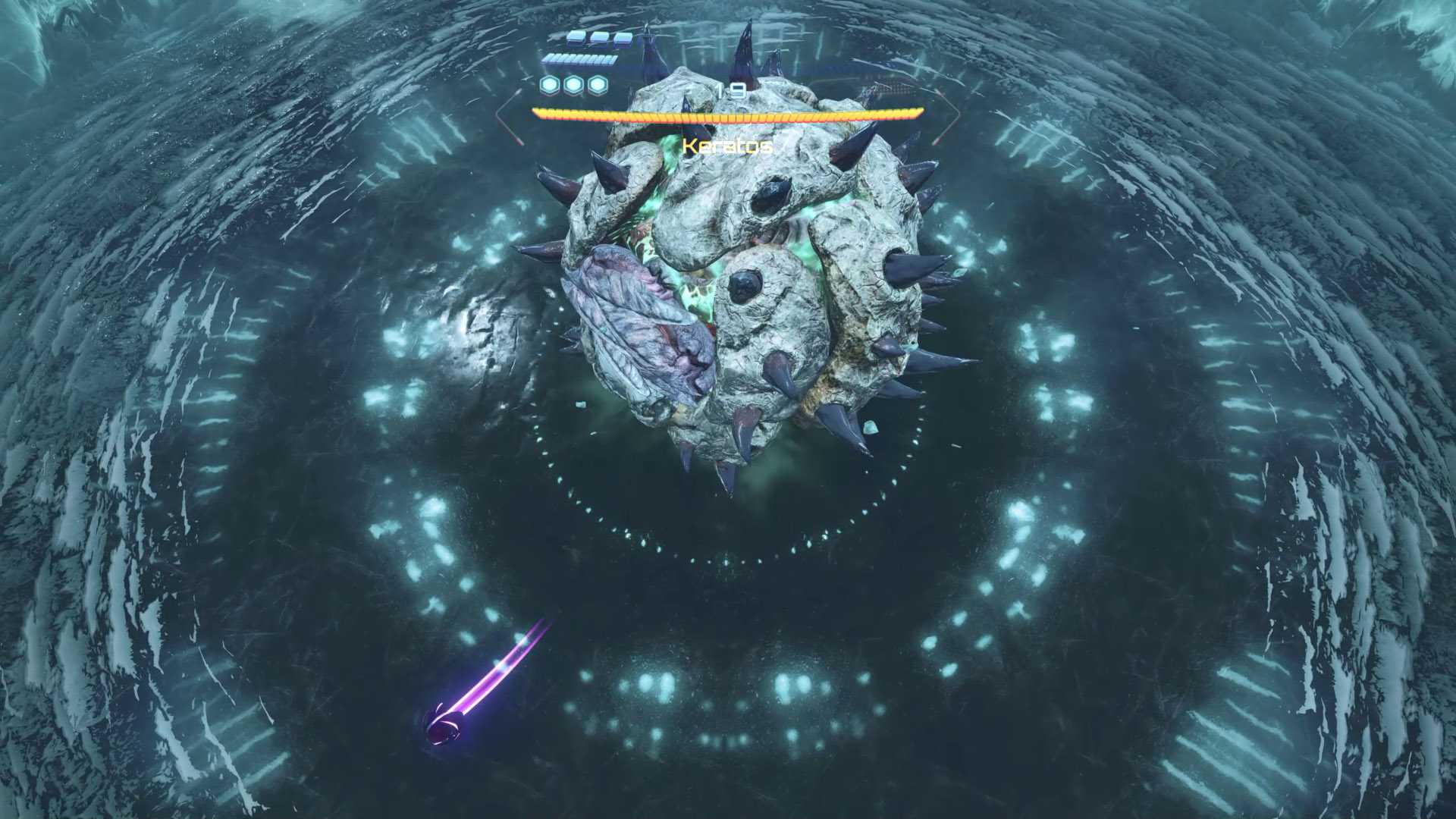 Deflect Damage Keratos Boss Guide in Metroid Prime 4: Beyond