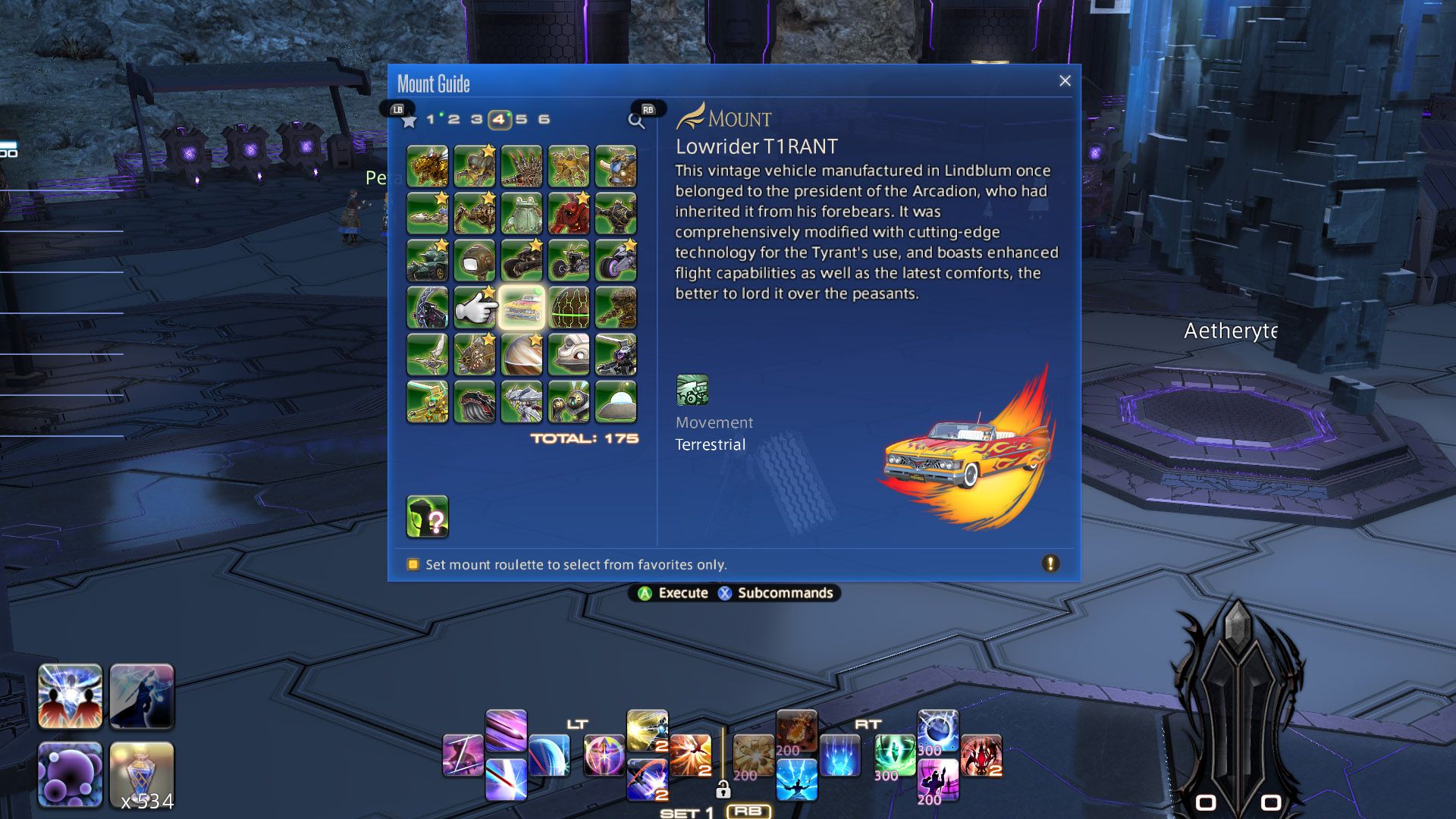 Where to Get the Lowrider T1RANT Mount in FFXIV: Dawntrail