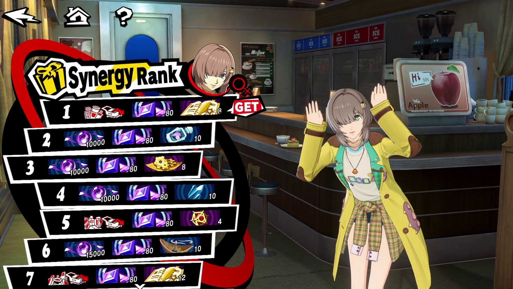 All Runa Dogenzaka (Howler) Synergy Choices, Gifts in Persona 5: The ...