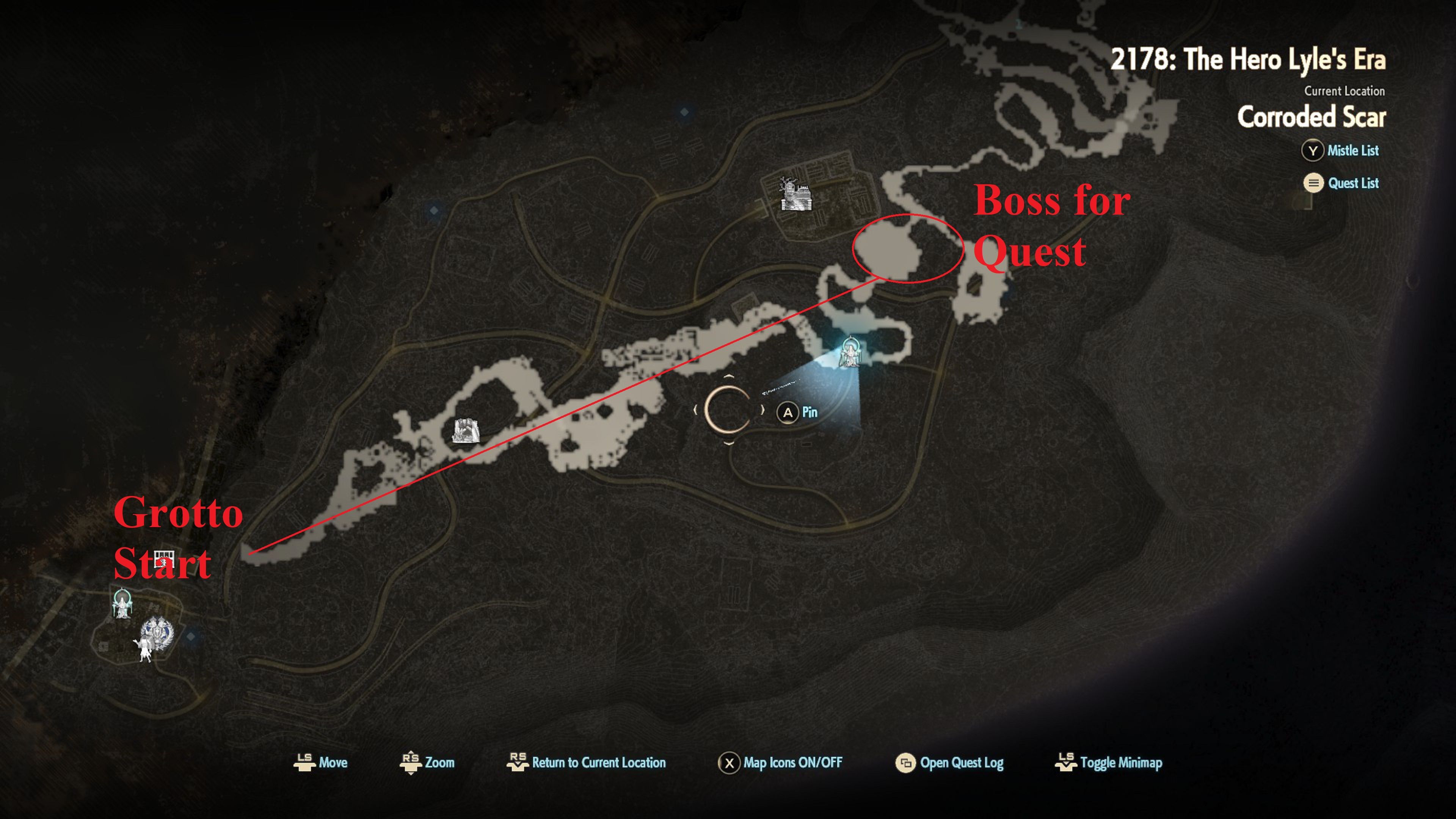 Limestone Cave Location in Code Vein 2