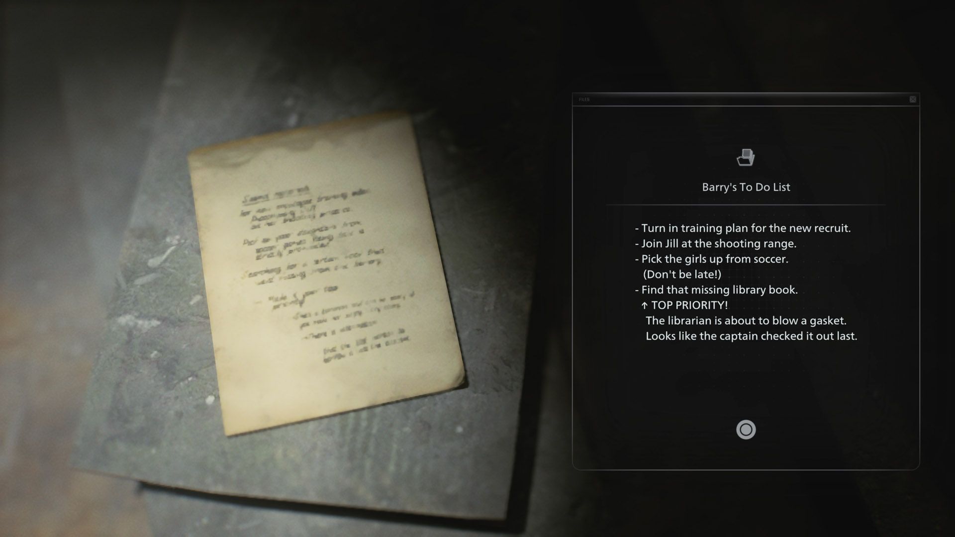 STARS Briefcase Code Solution in Resident Evil Requiem