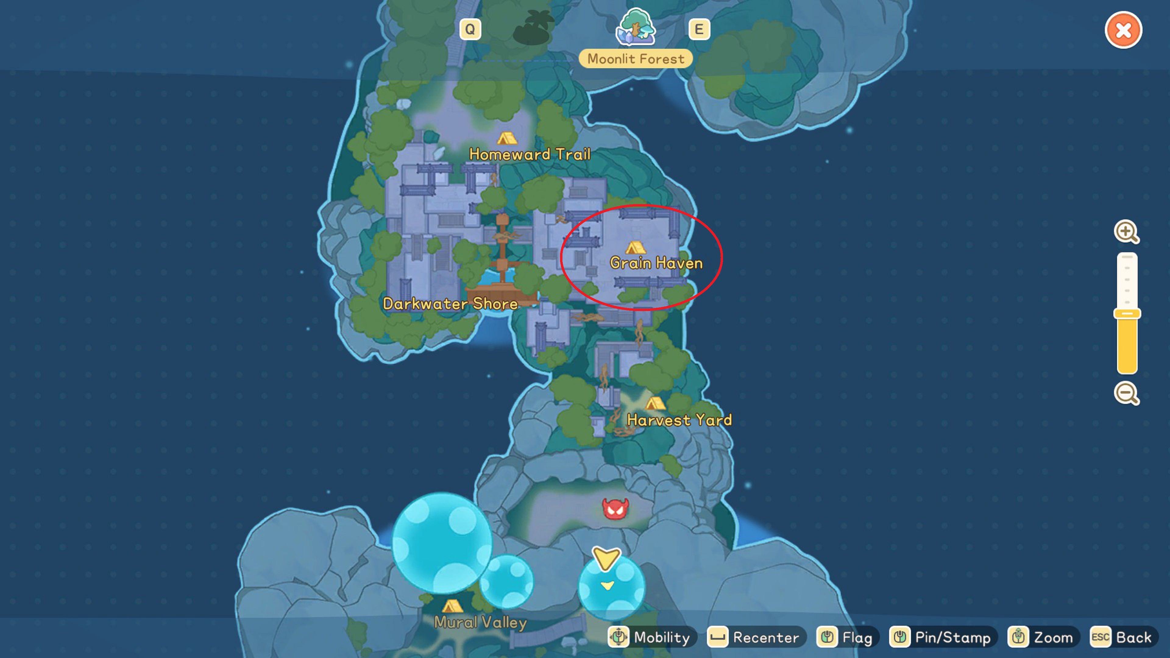 Oilstone Locations in Starsand Island
