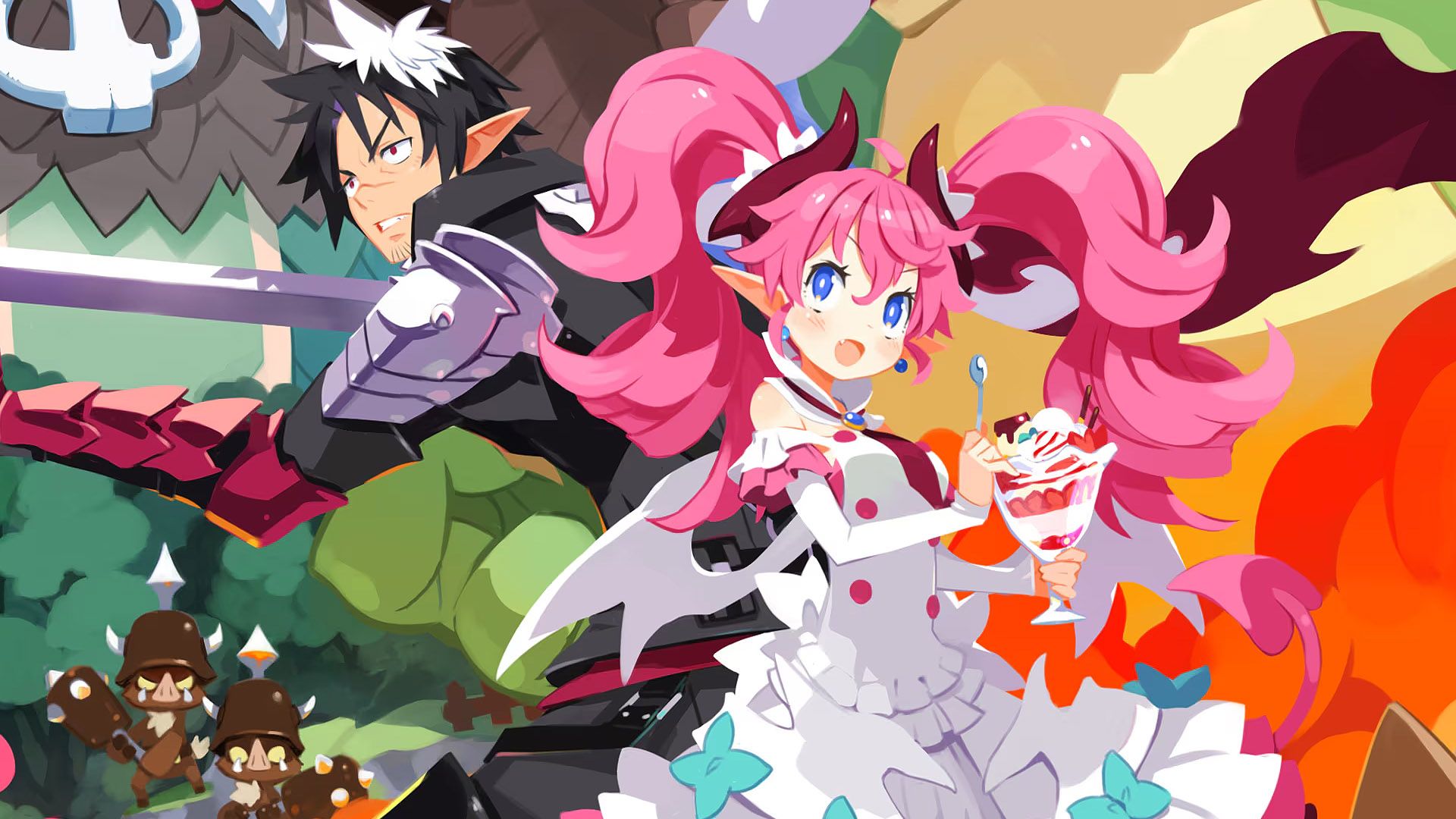 Disgaea Mayhem Key Art