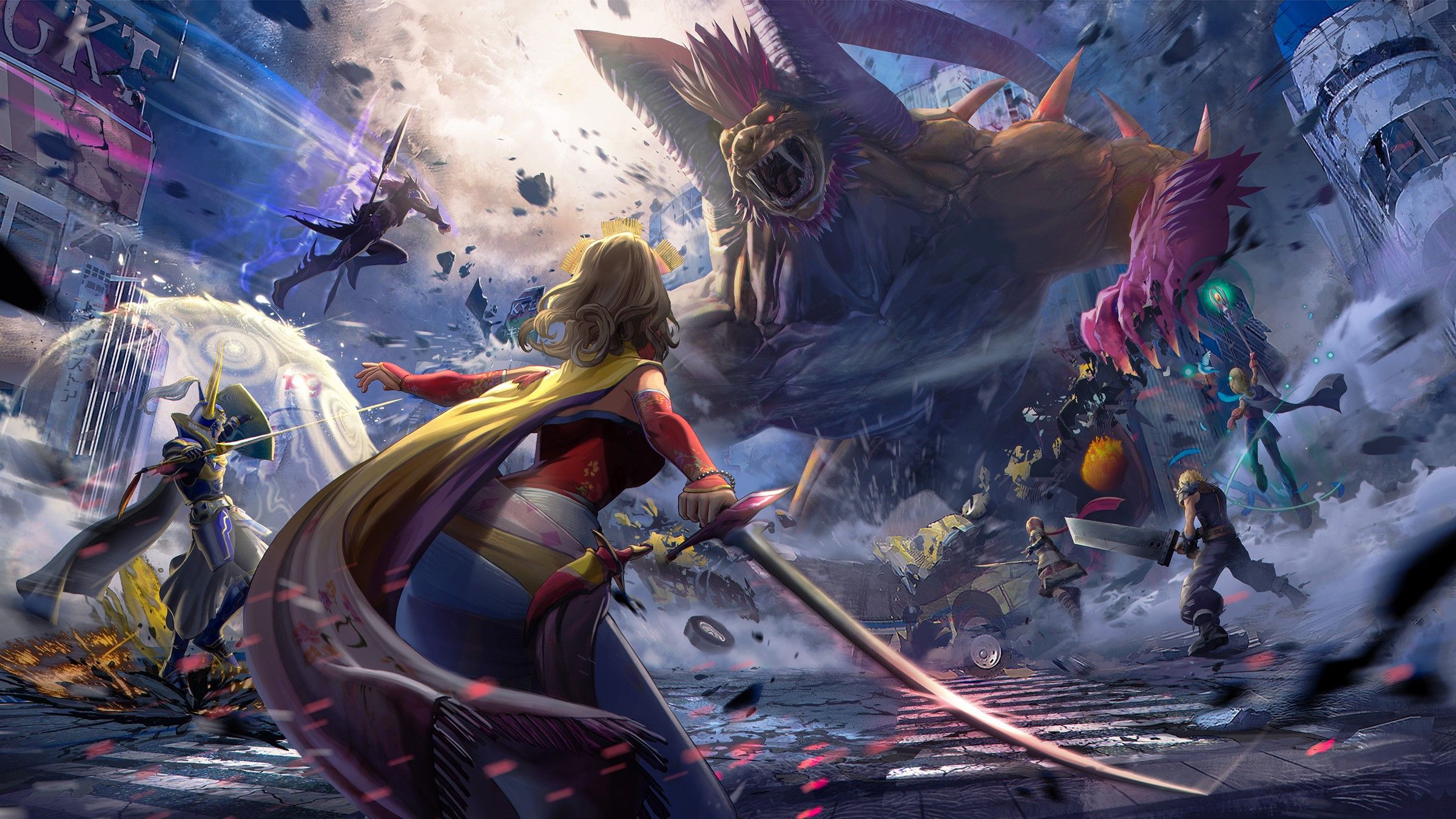 Dissidia Duellum Final Fantasy Keyart-1