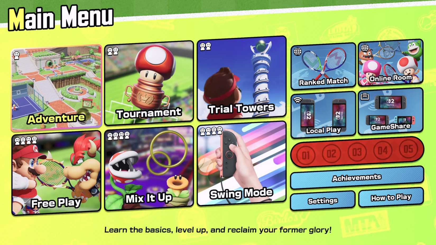 Mario Tennis Fever Review: A Colorful Tennis Game with Shallow Content