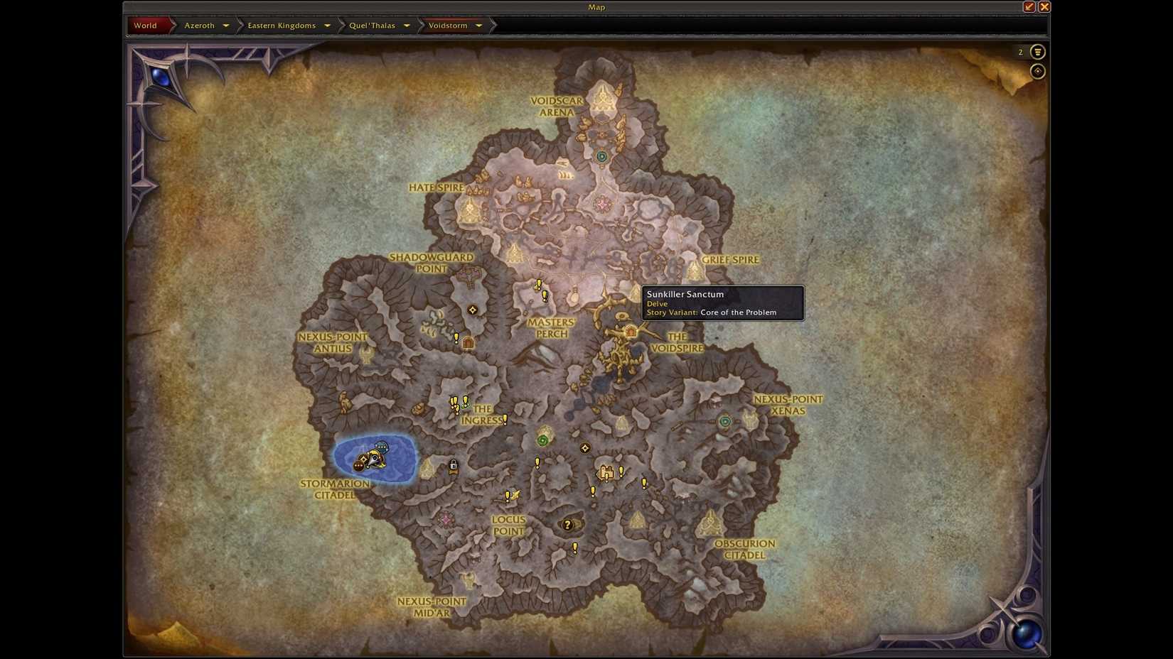 WoW: approfondimento di Midnight Voidstorm