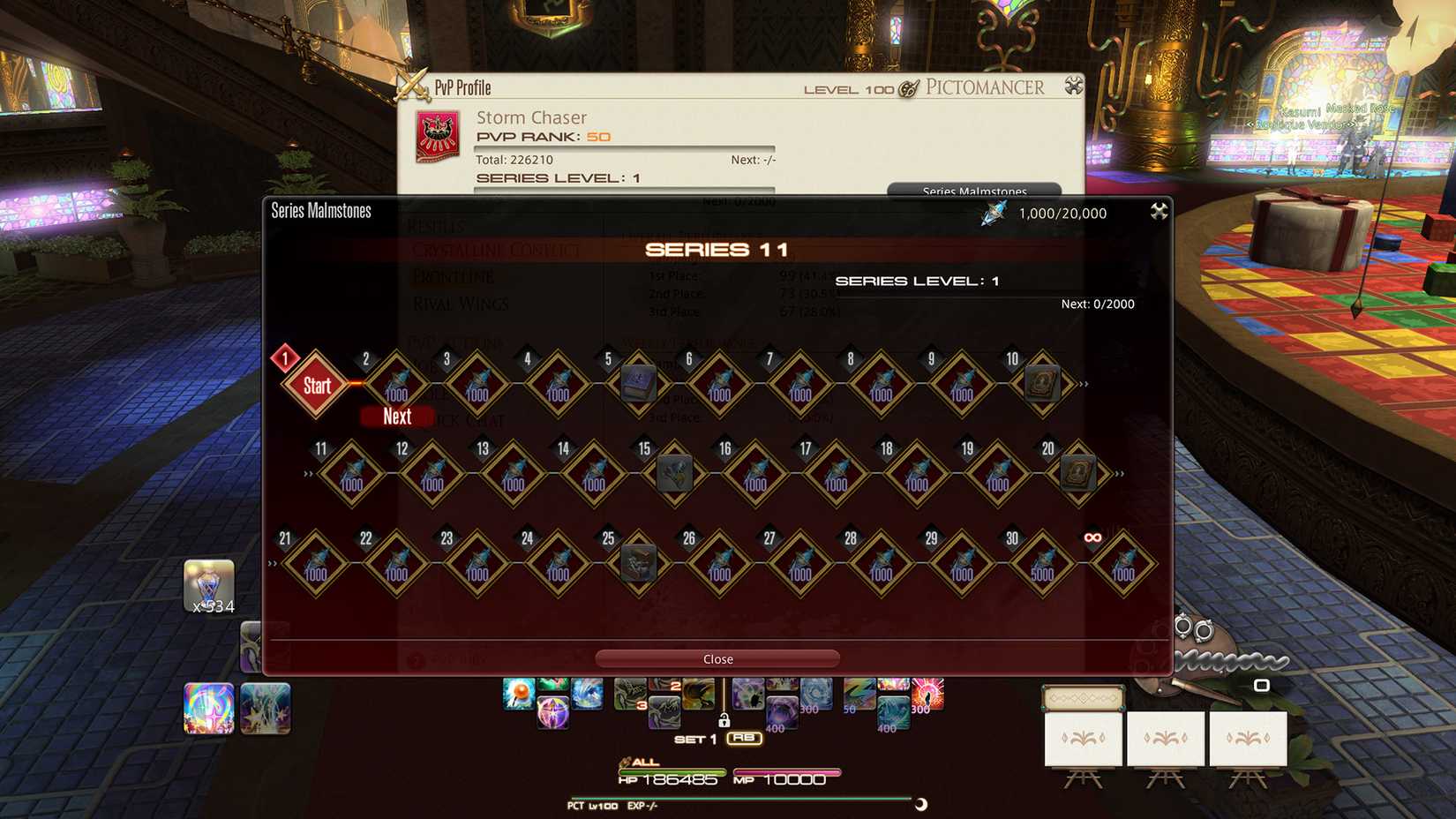 All Final Fantasy XIV PVP Series 11 Rewards