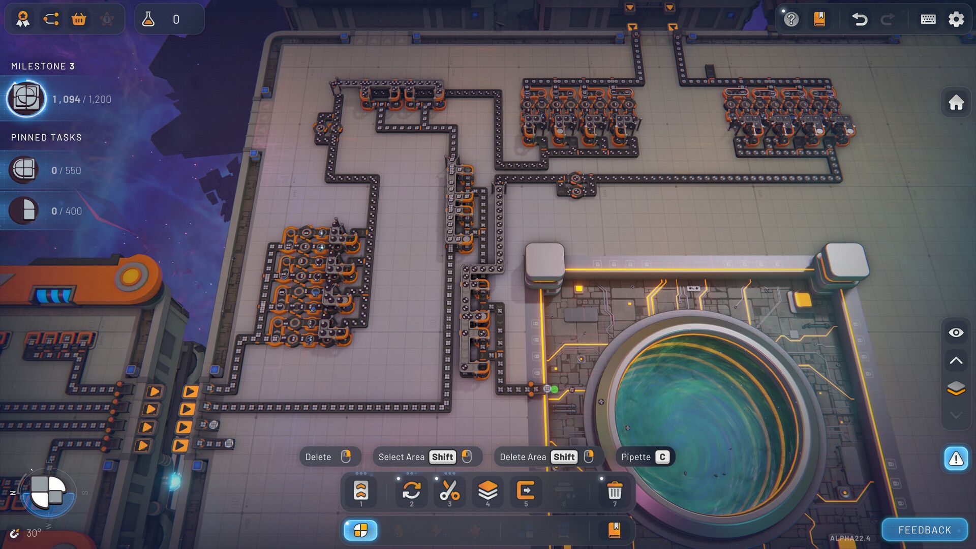 Shapez 2 Review: Pure Factory Game Delivers Endless Automation Challenges