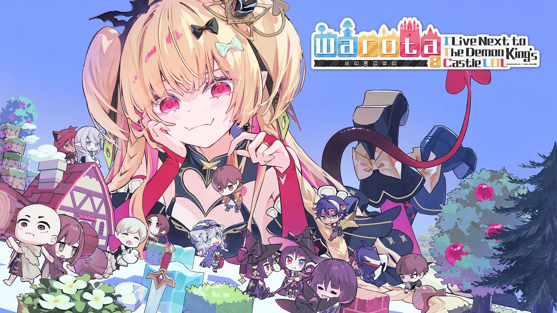 Reborn in a Bad Neighborhood in Warota: I Live Next to the Demon King's Castle Trailer