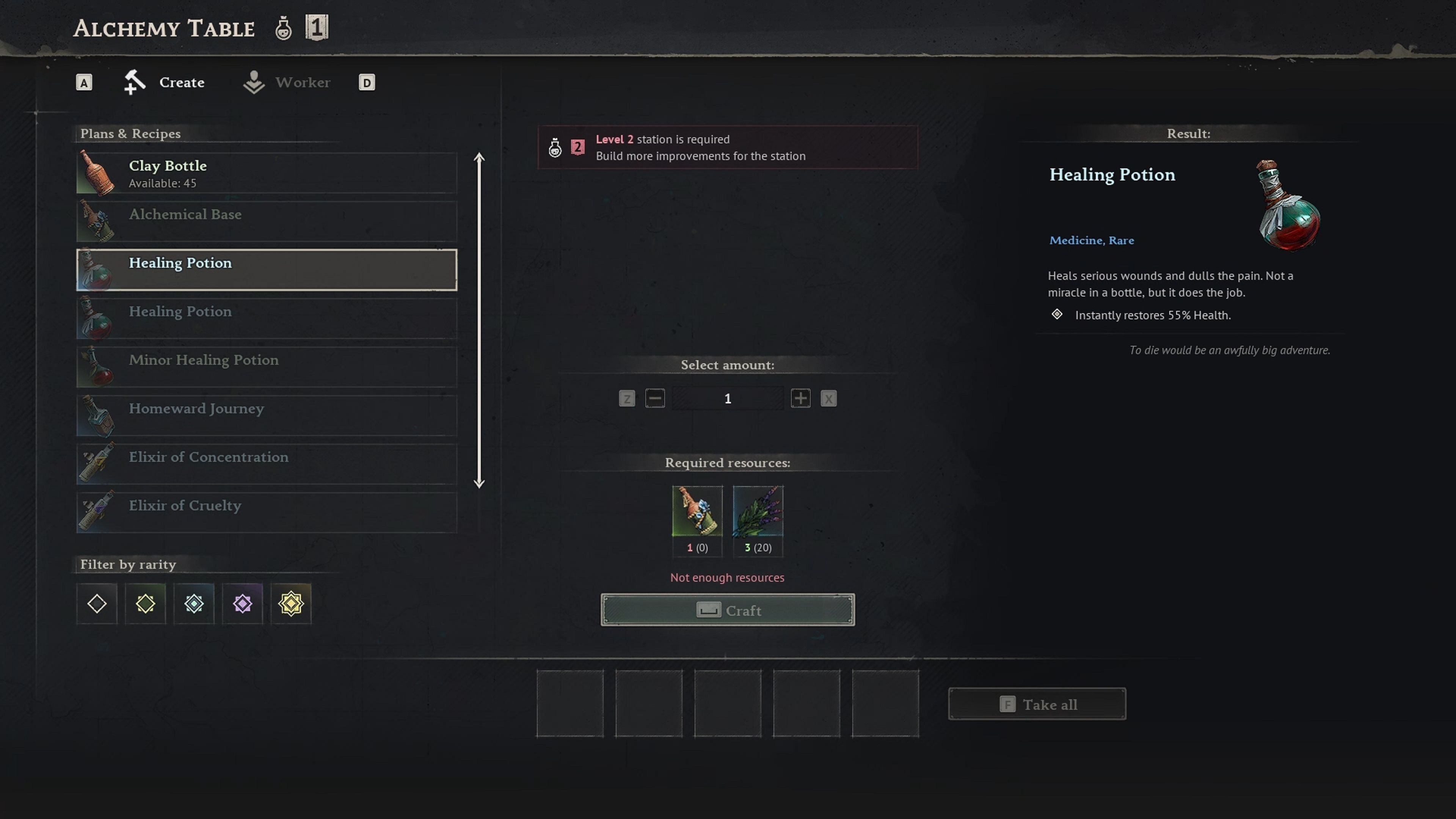 How to Unlock Healing Potions in Windrose
