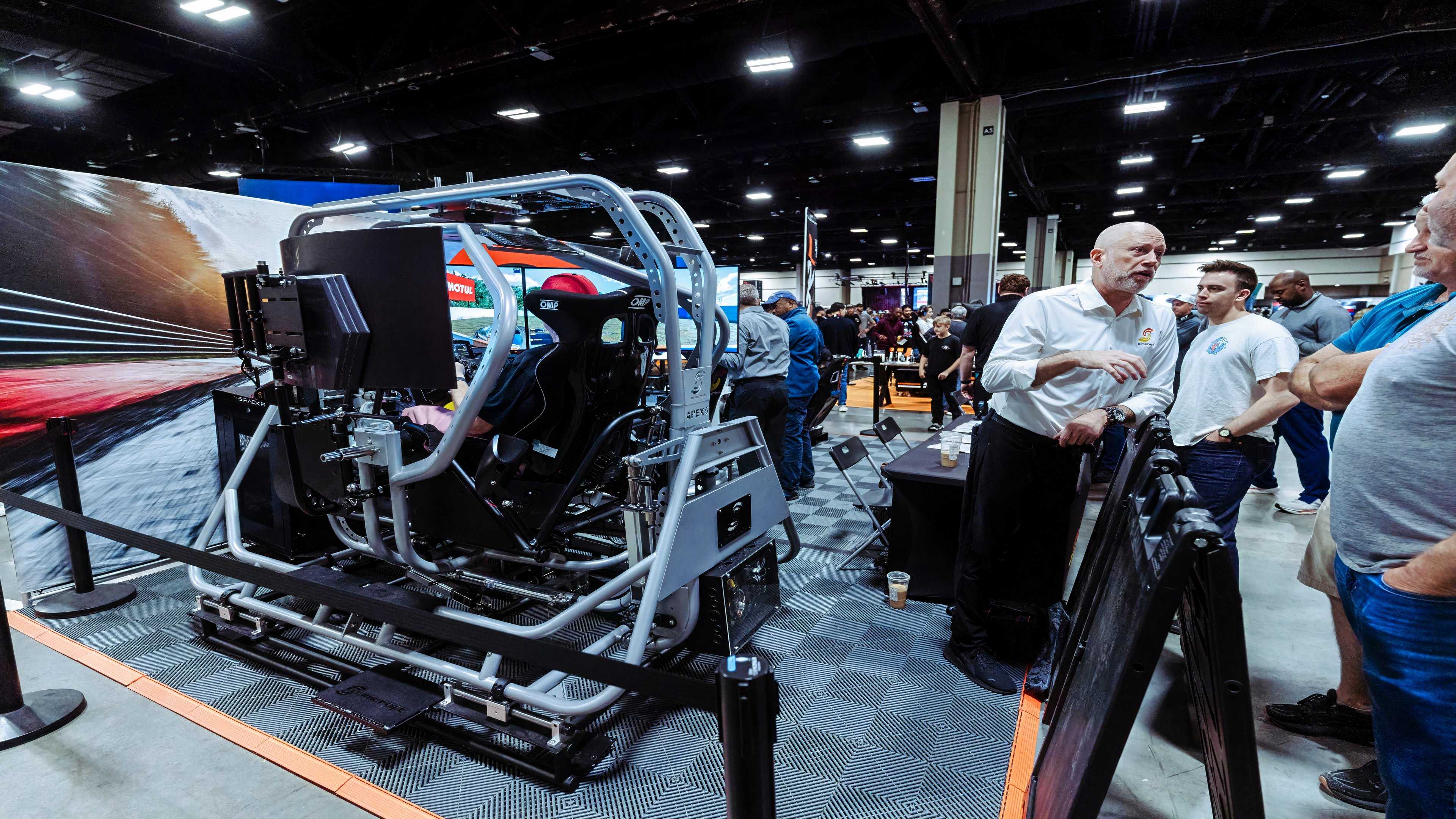 Simcraft Racing Static SimCraft Brings Realistic Racing Simulators to Sim Racing Expo