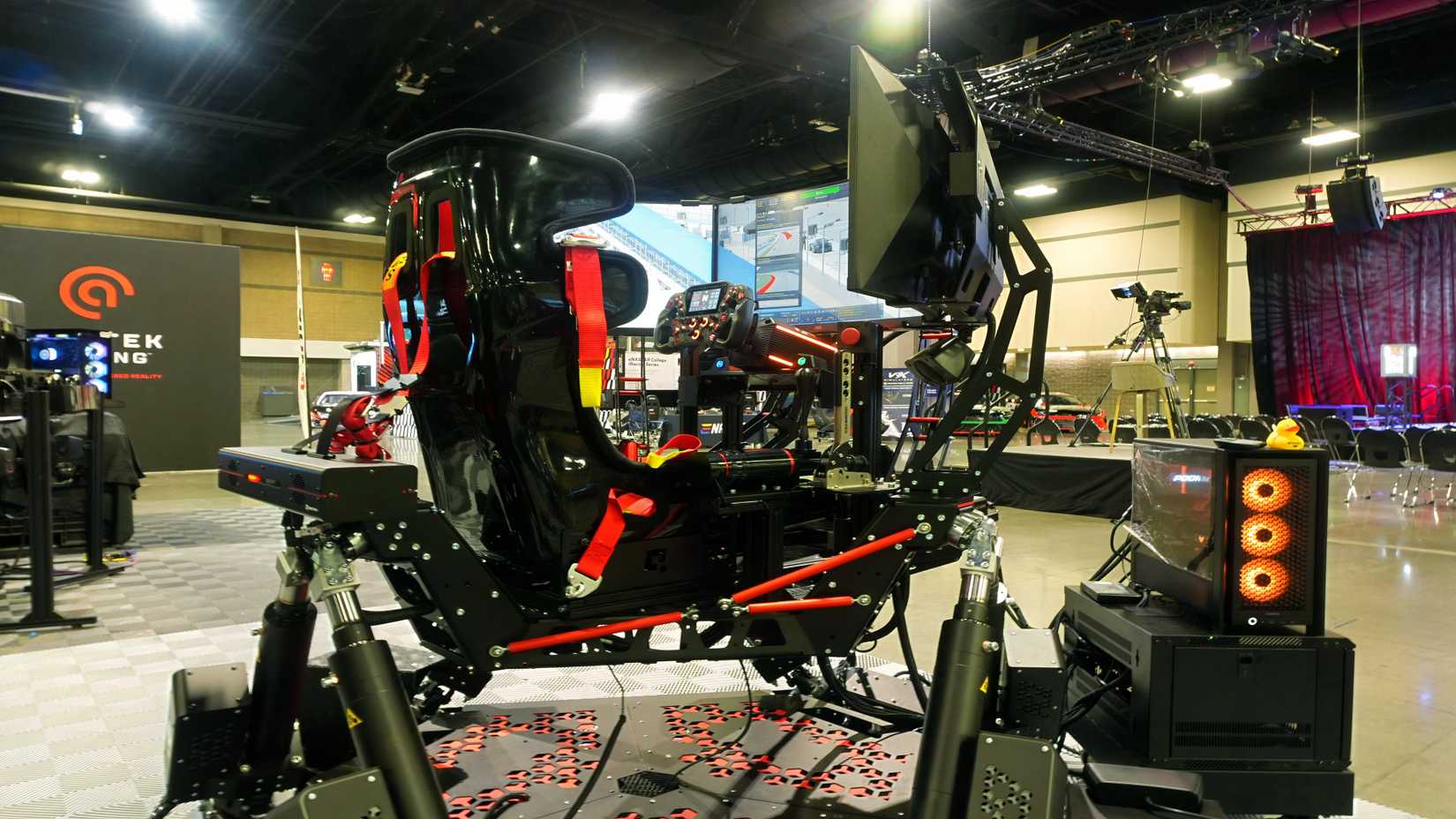 Sim Racing Expo Debuts in Charlotte Amid NASCAR Weekend and Tragedy