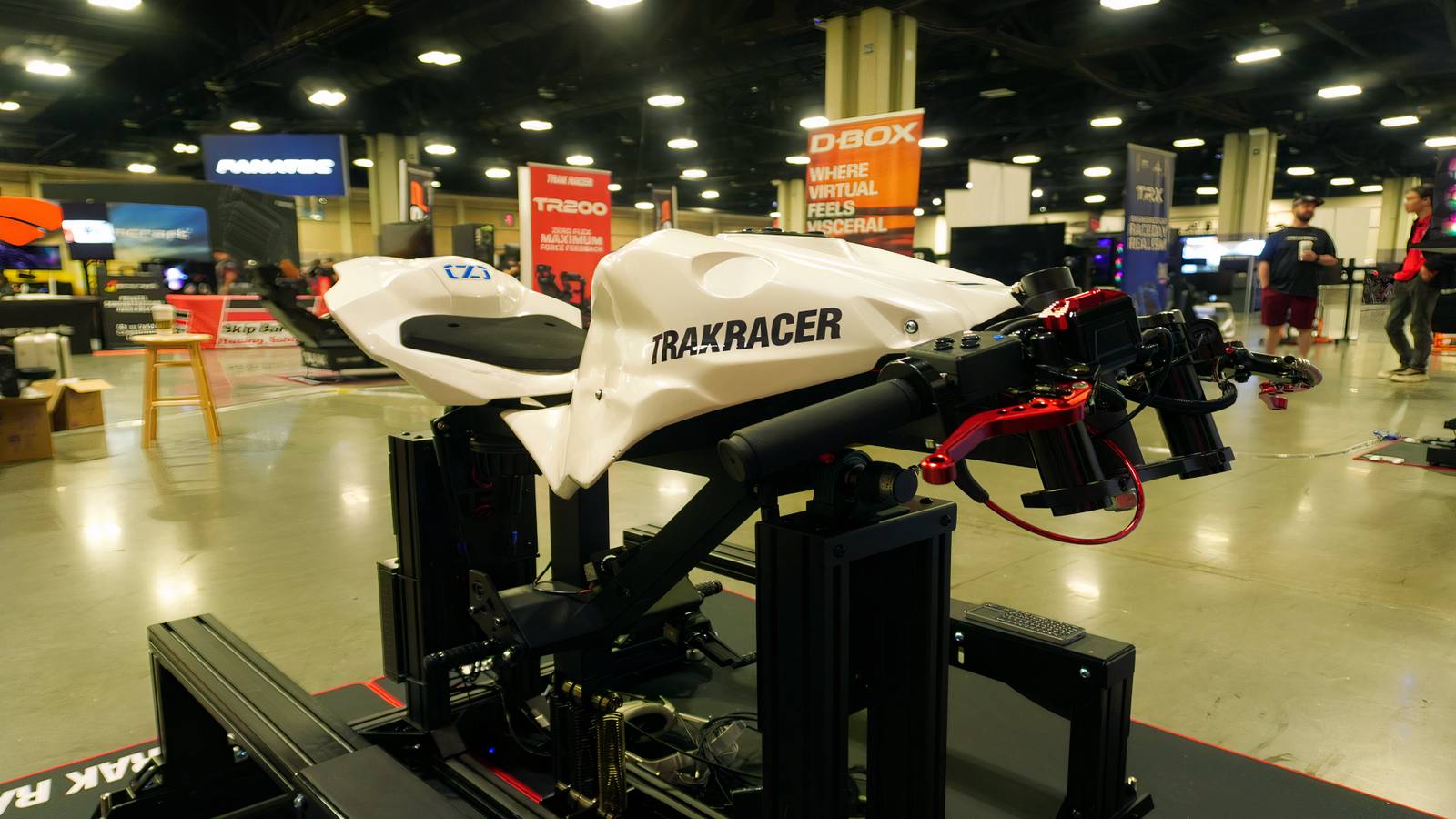 Trak Racer Introduces Groundbreaking Motorcycle Sim Rig at Sim Racing Expo