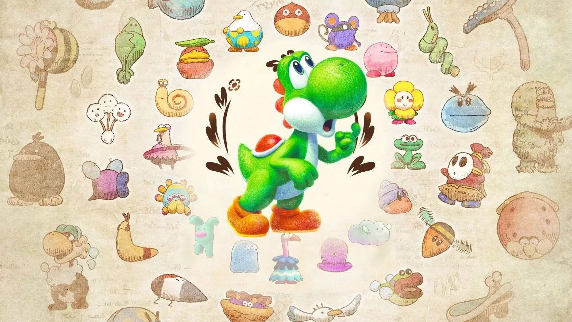 Yoshi Mysterious Book Key Art