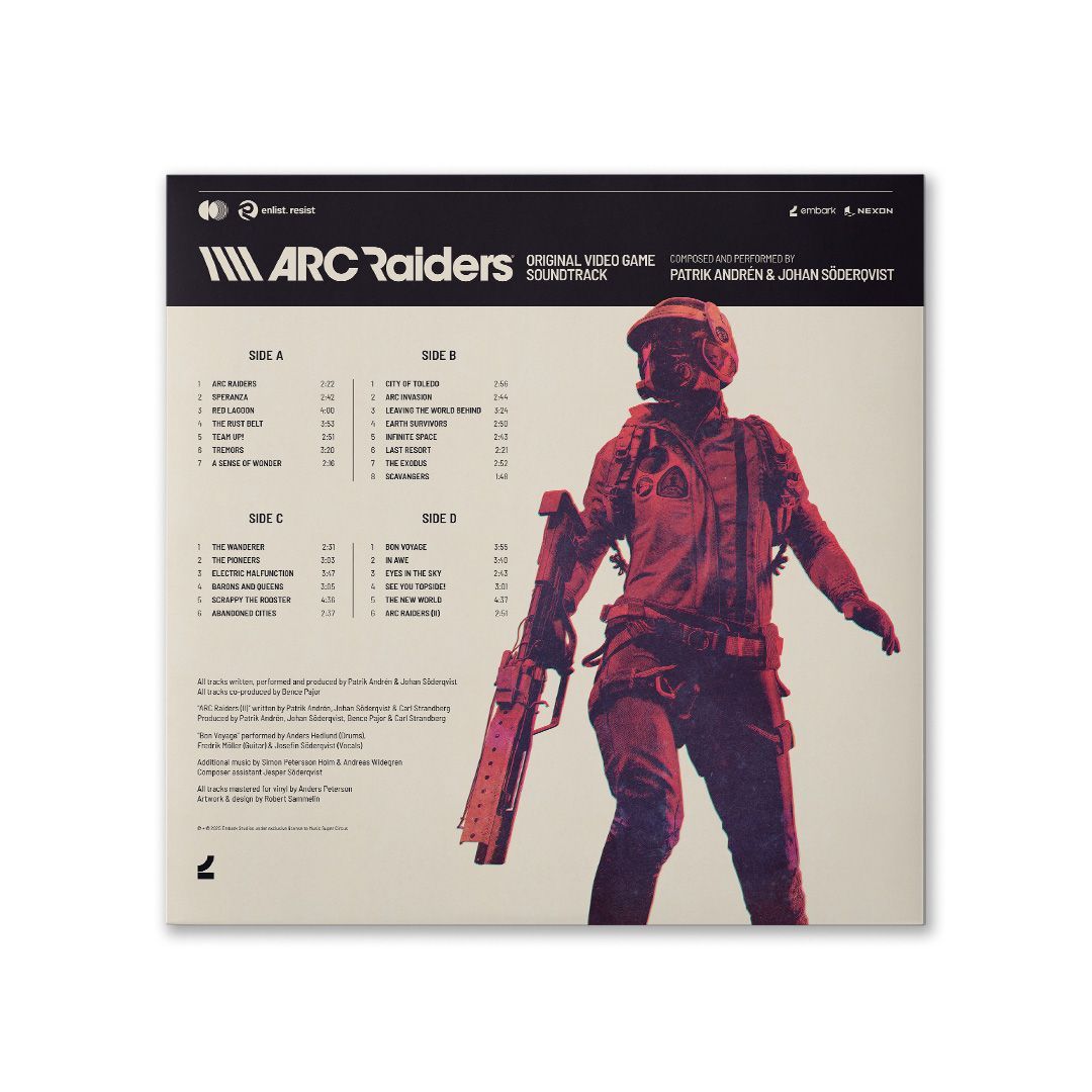 邦楽 Clicked Singles Best ark ray AWAKE SMILE ARC Raiders 2xLP Vinyl Soundtrack Release by iam8bit