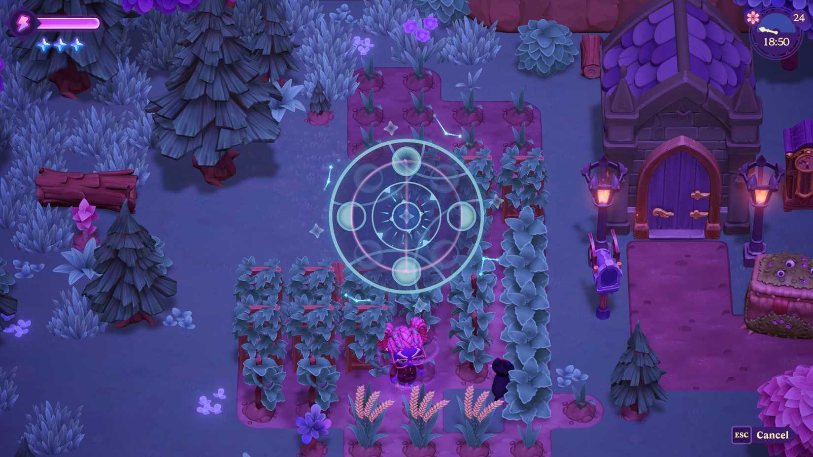 Moonlight Peaks Review: Vampires and Farm Life in a Supernatural Sim