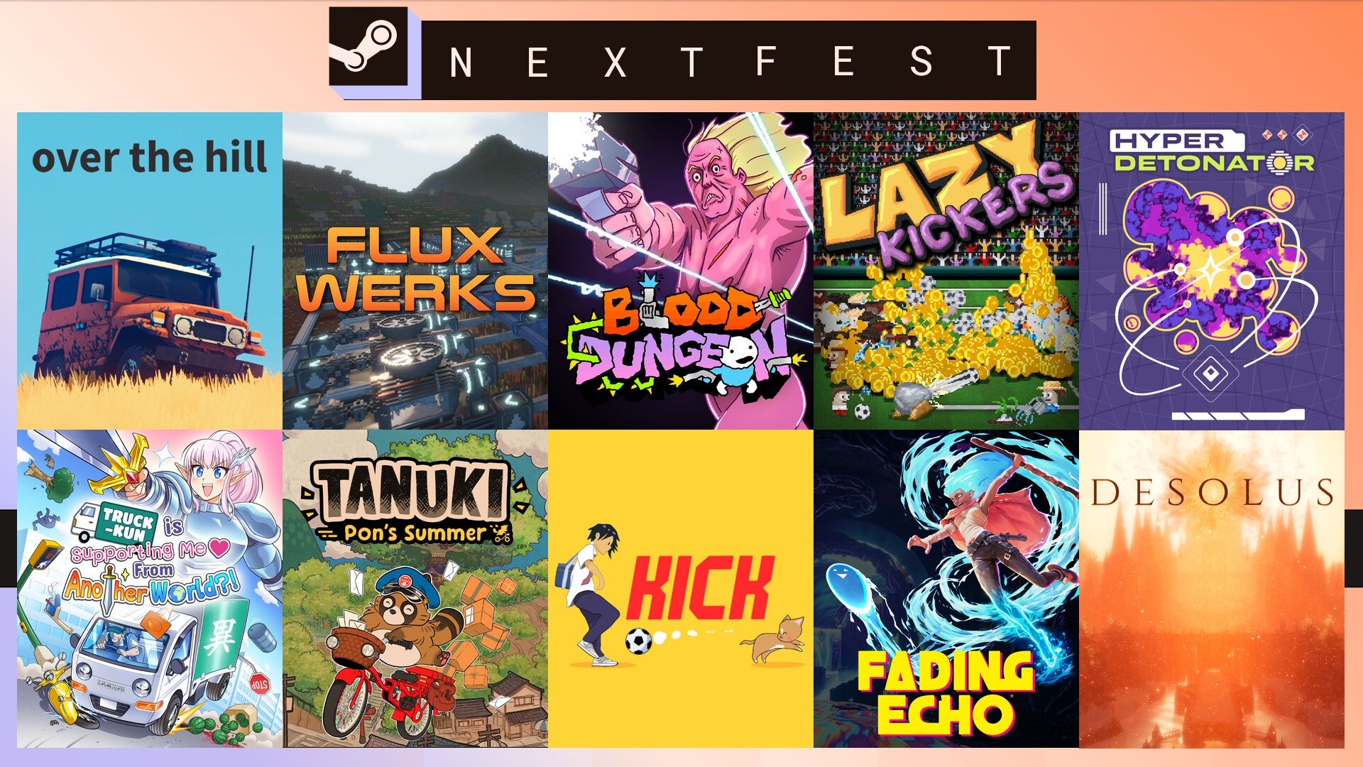 A Small Selection Of Great Steam Next Fest Demos