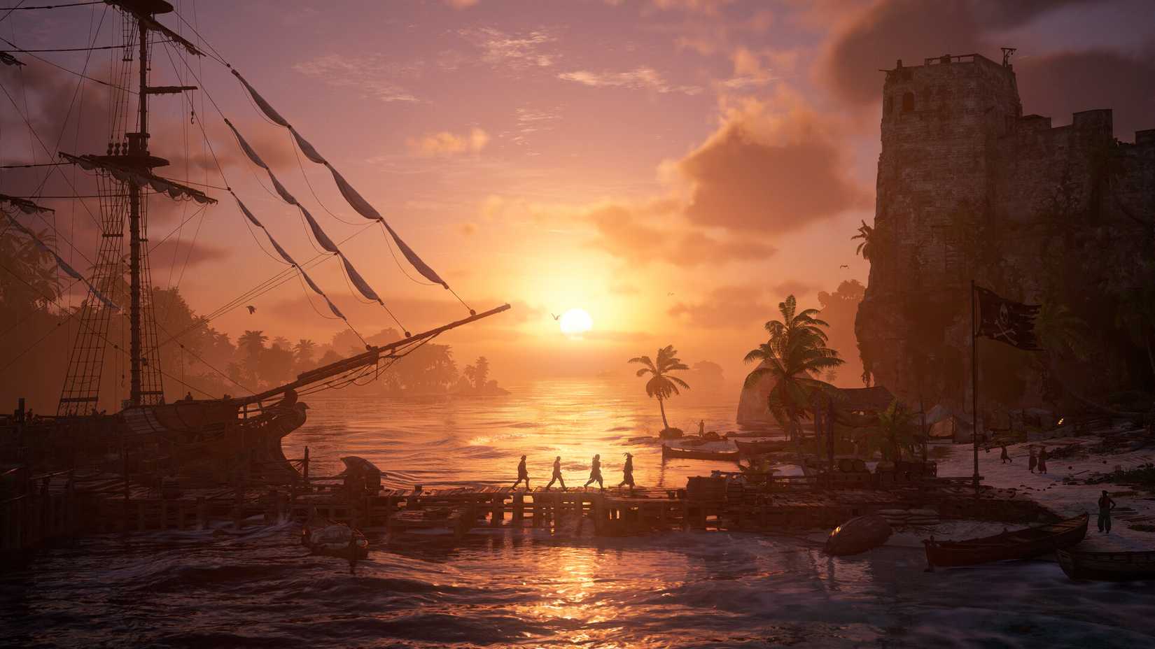 Black Flag Resynced Sunset