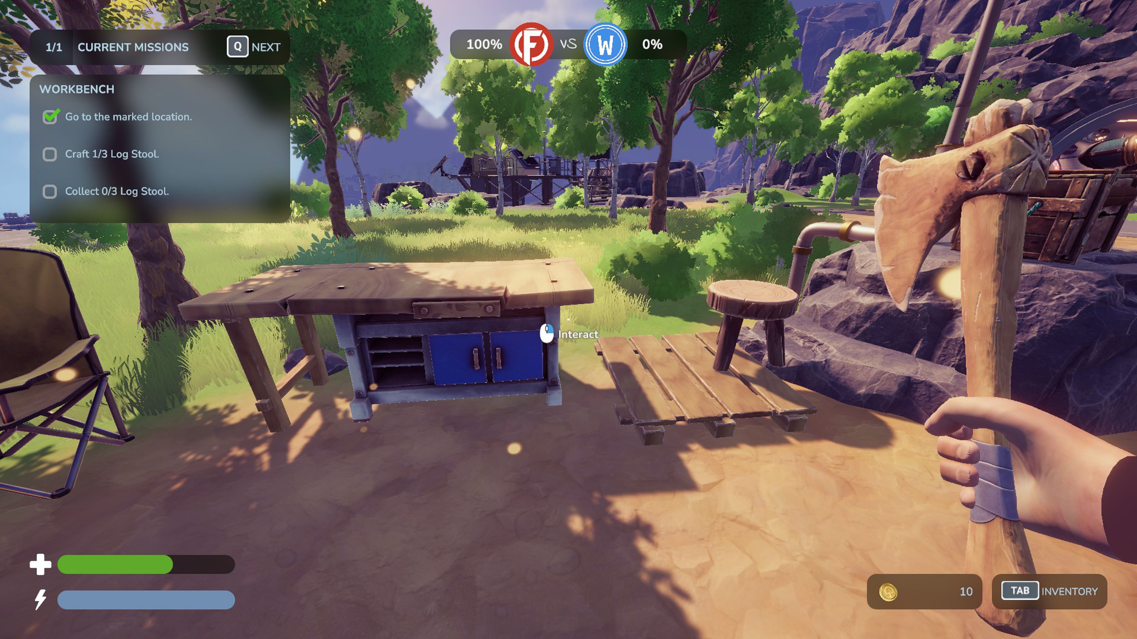 How the Crafting System Works in Chop Chop Inc.