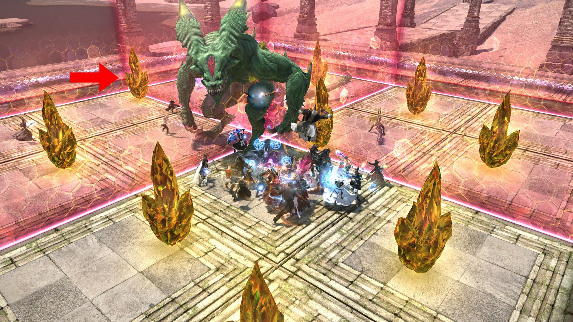 FFXIV ئەتڵەسی هۆرنی باکوور کاربونکڵ 02