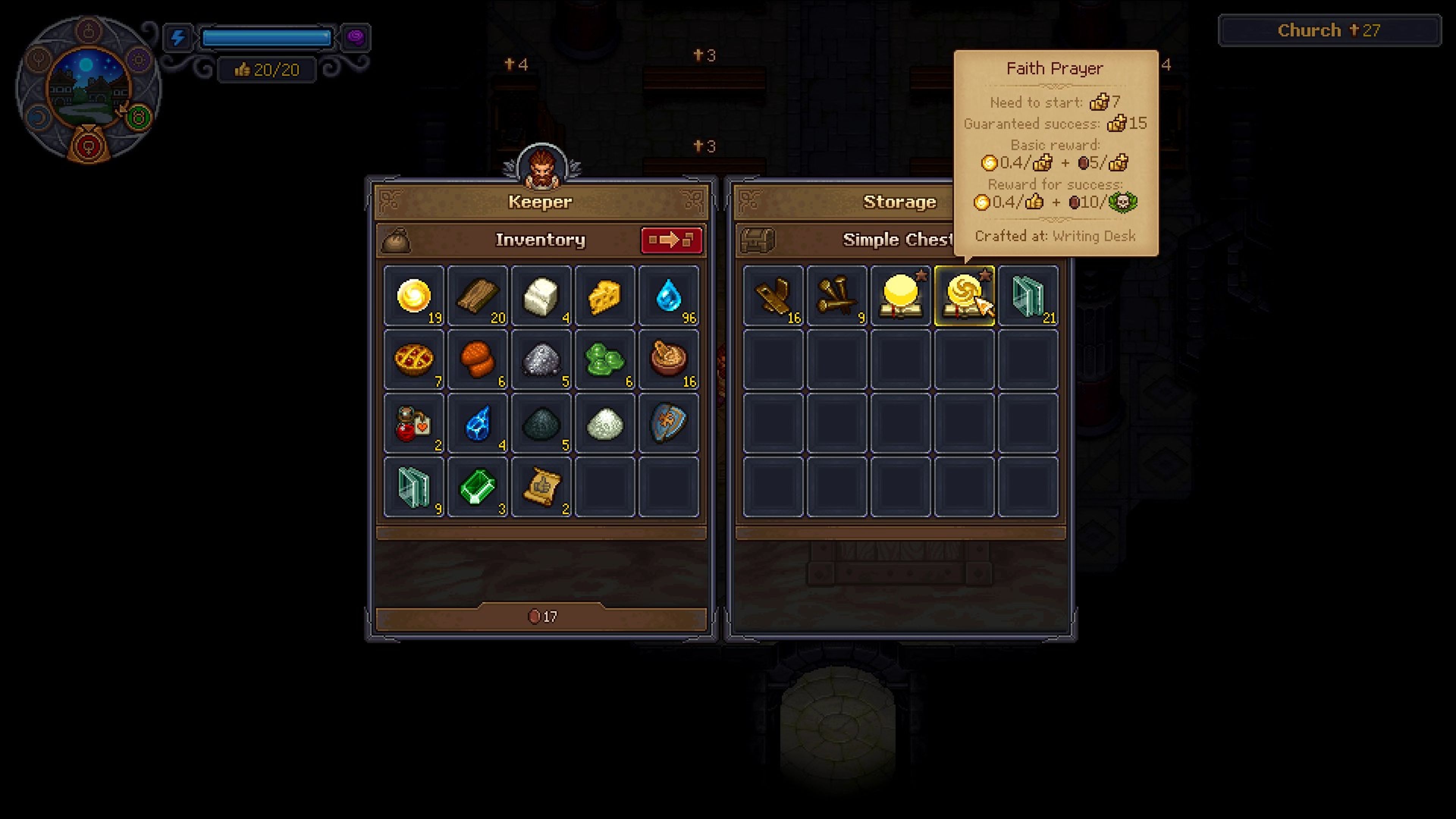 Graveyard Keeper 2 Faith Prayer