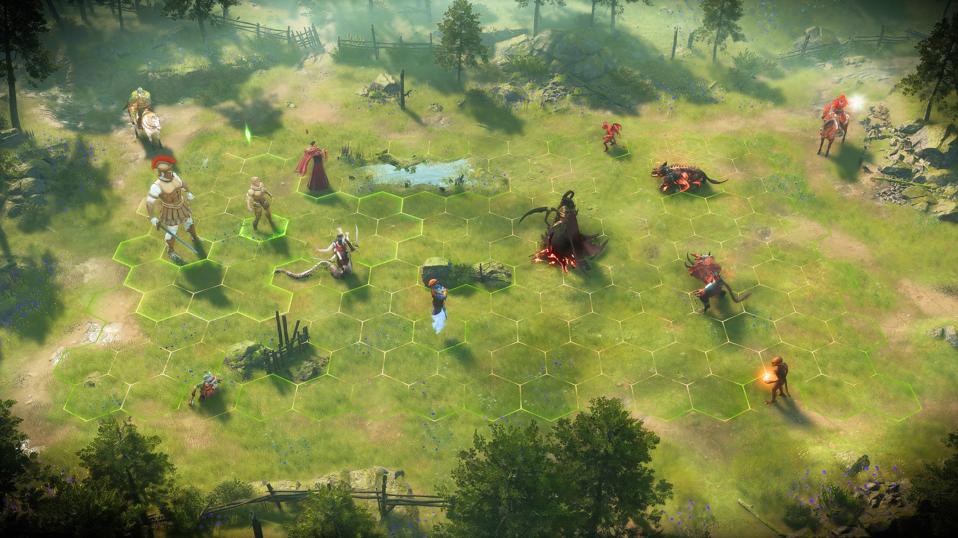 Heroes of Might and Magic III Remake Battle Screen
