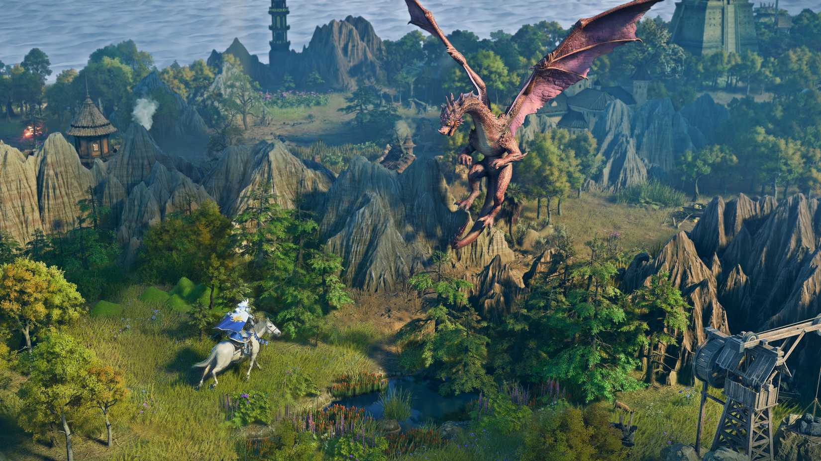 Heroes of Might and Magic III Remake Knight vs Dragon