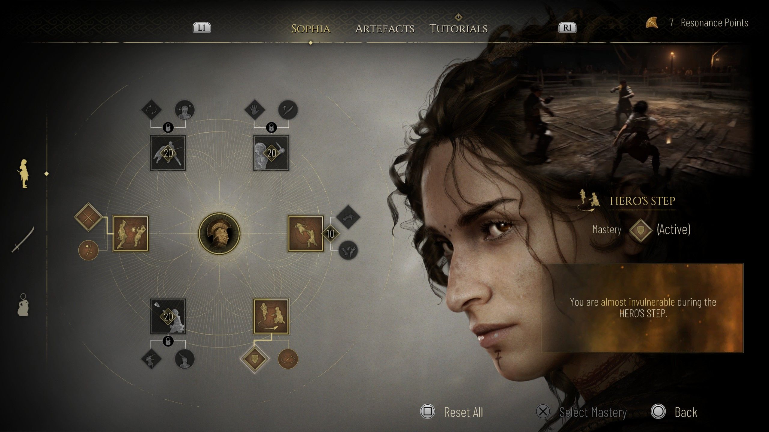heros step mastery resonance plague tale legacy