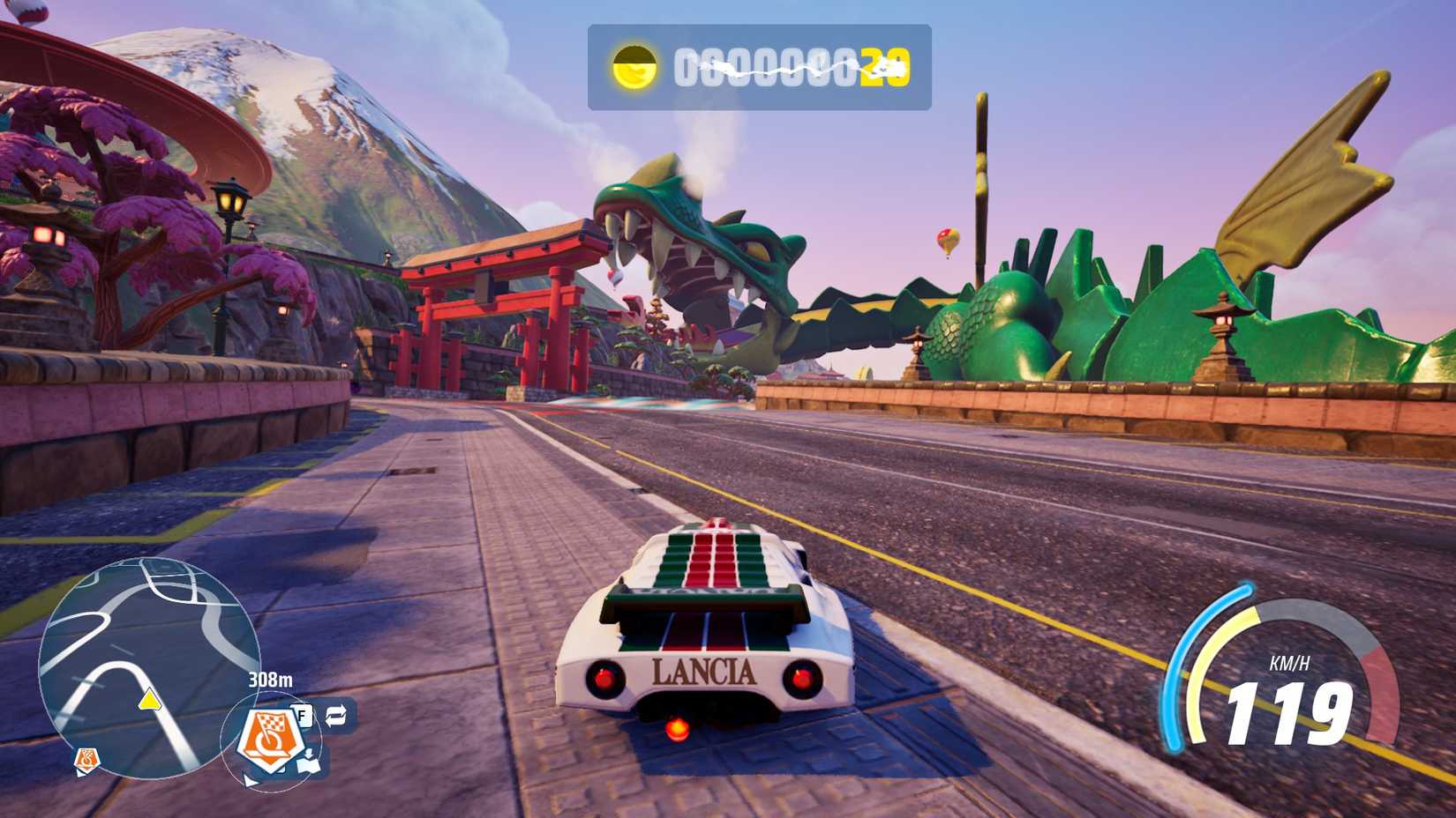 Hot Wheels Infinite Rush Drifty Temples Dragon