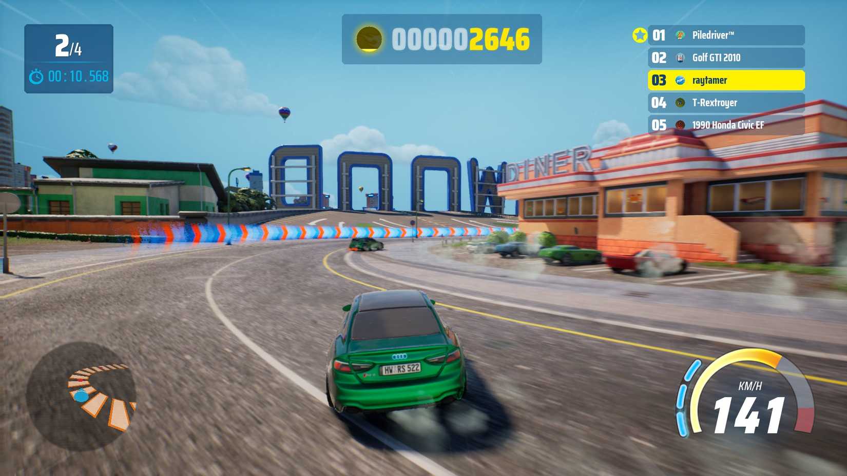 Hot Wheels Infinite Rush Wheelswood Sign