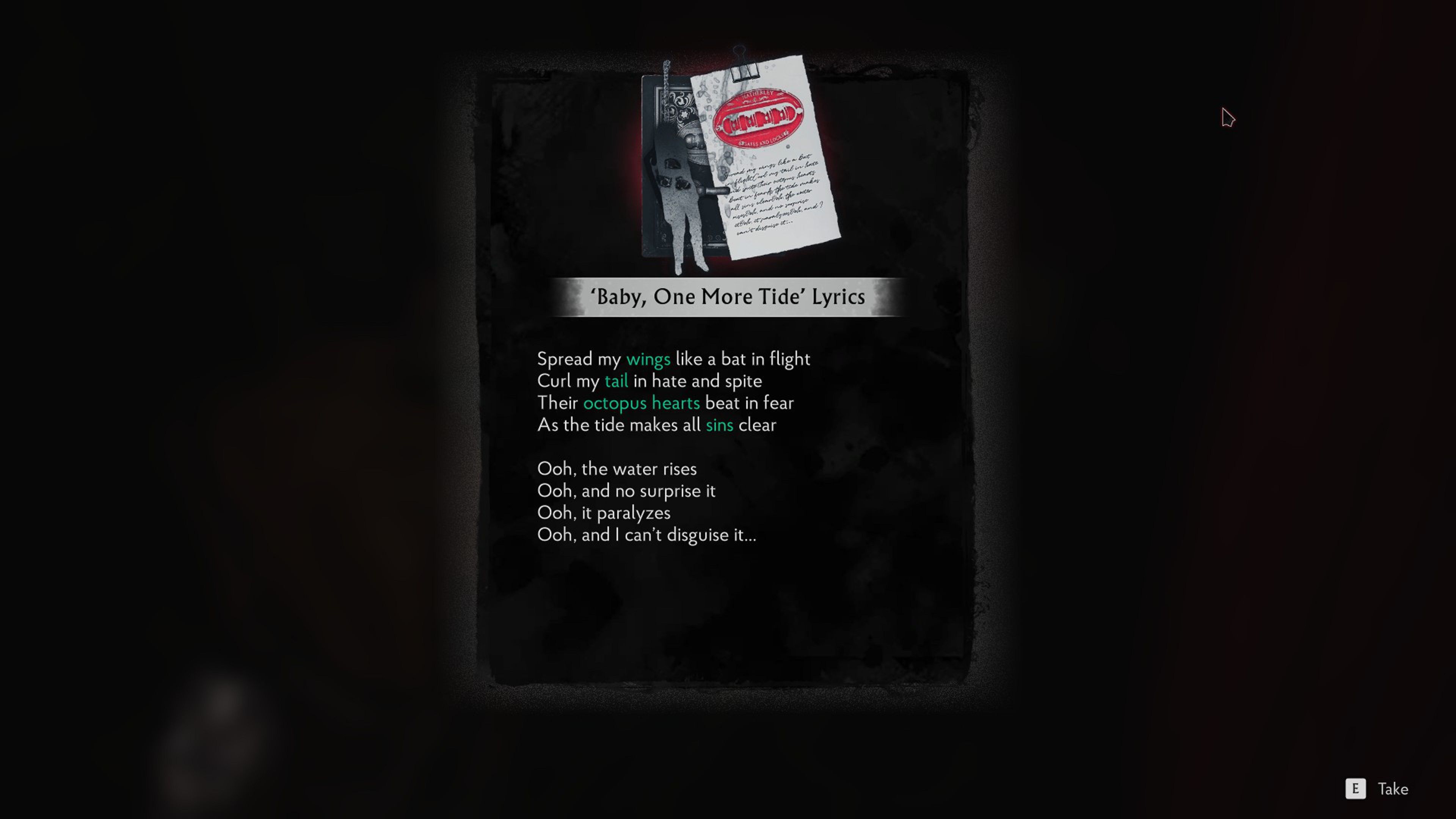 The Sinking City 2 Hotel Baby One More Tide