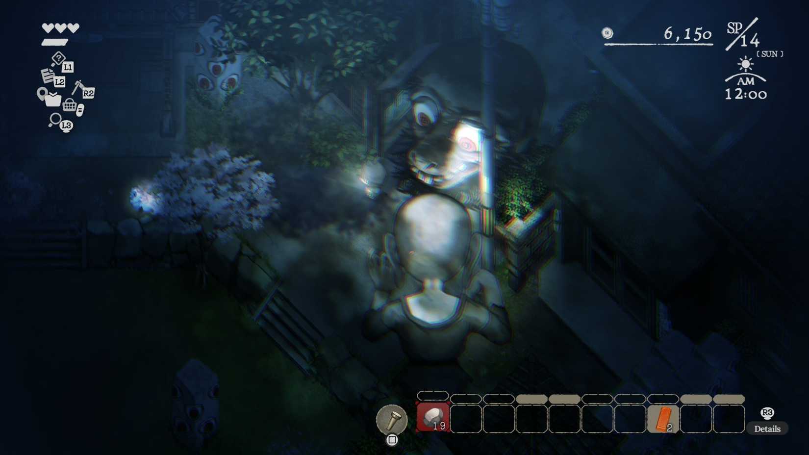 Village in the Shade Night Ghosts