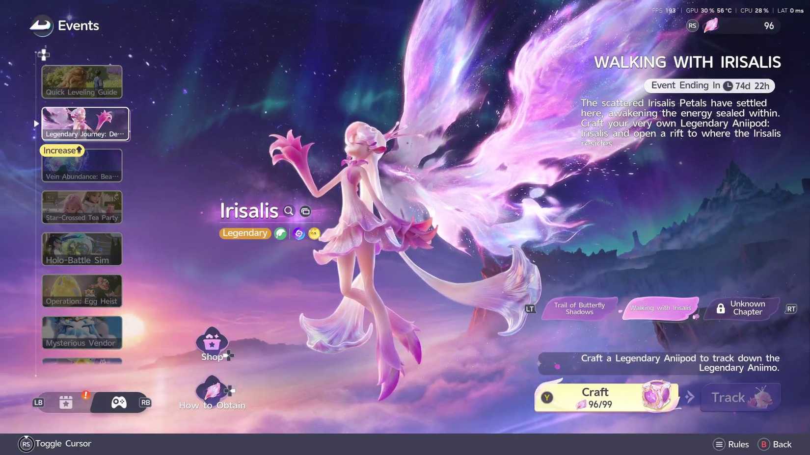 Aniimo Irisalis Event Petals Event