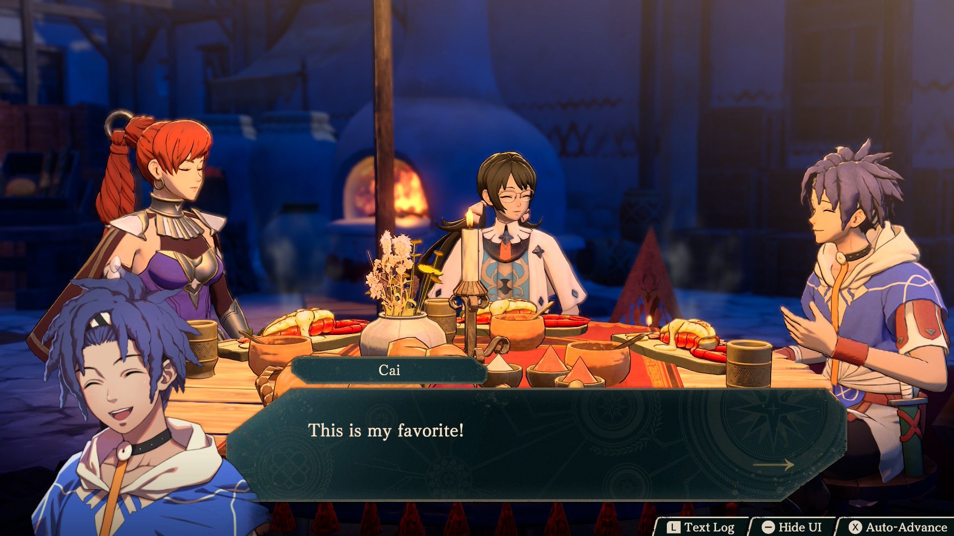 Fire Emblem Fortune's Weave Cai Food