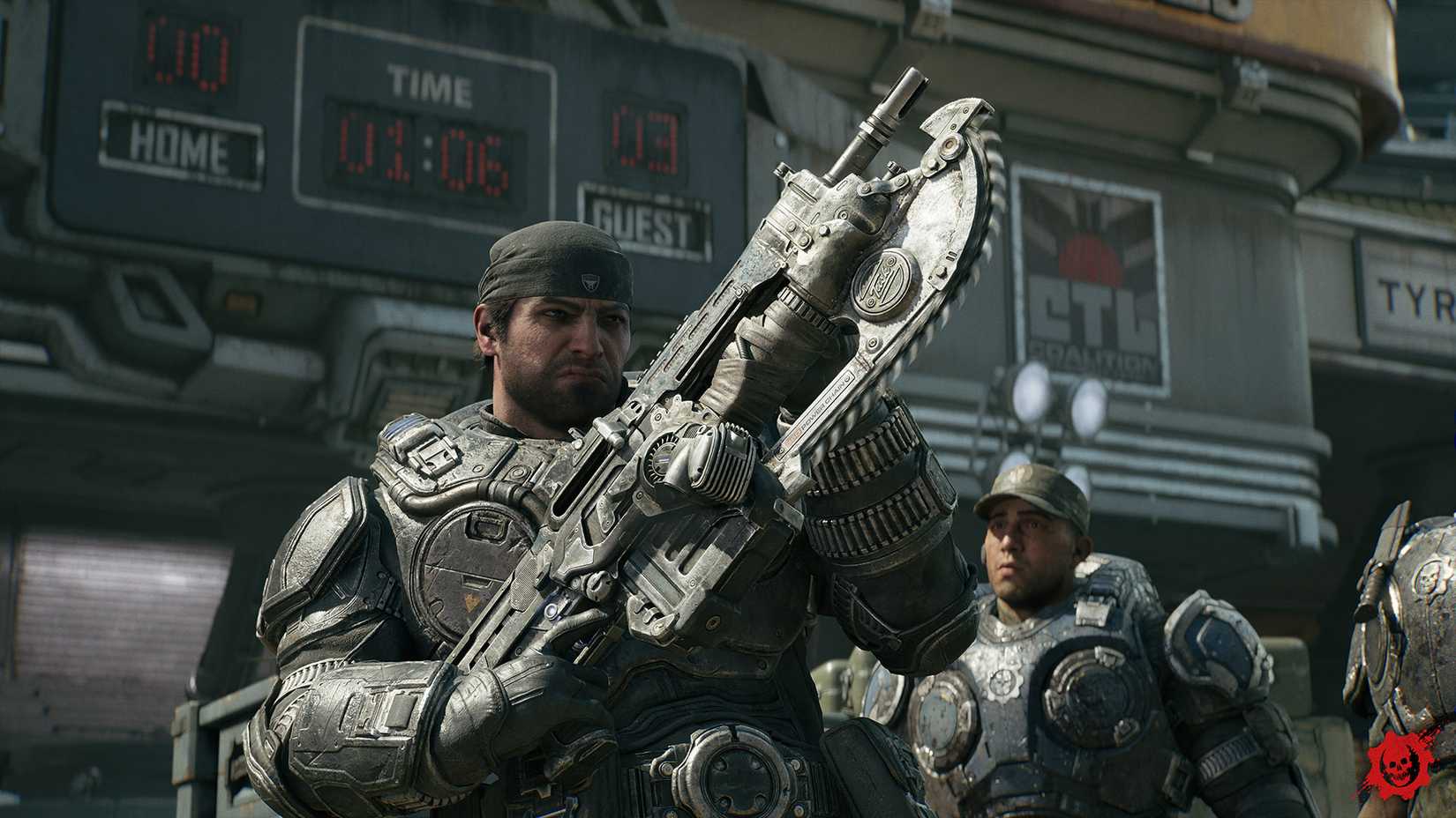 Gears of War Eday Chainsaw