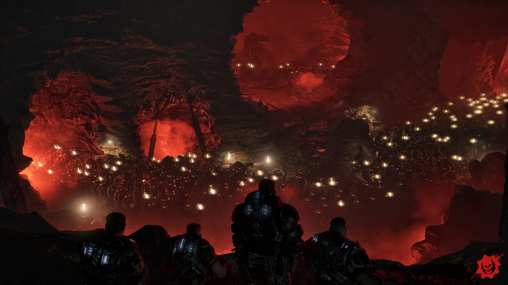Gears of War Eday Locust Army