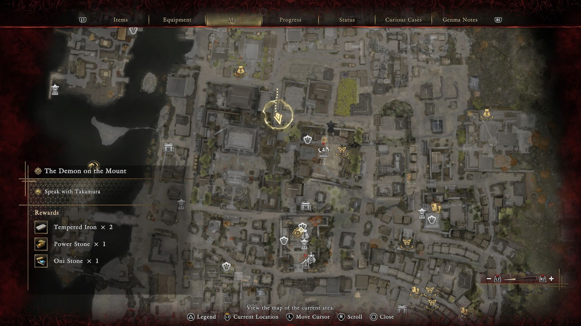 Hitotsume Gasa Genma Note Location Onimusha