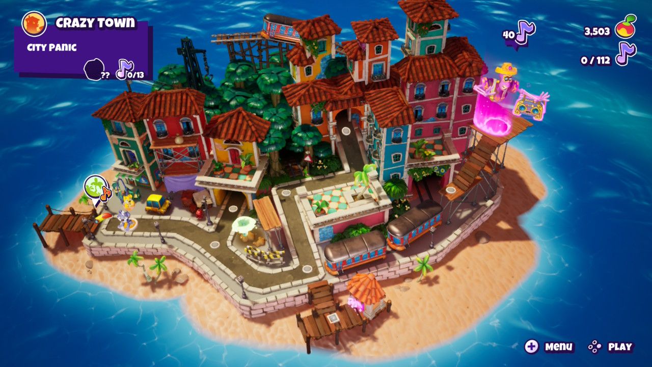 Marsupilami 2 Salsa Palombia Crazy Town Map